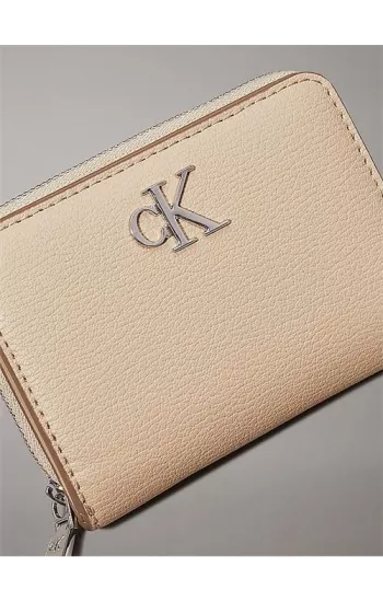 CALVIN KLEIN - Cartera beige