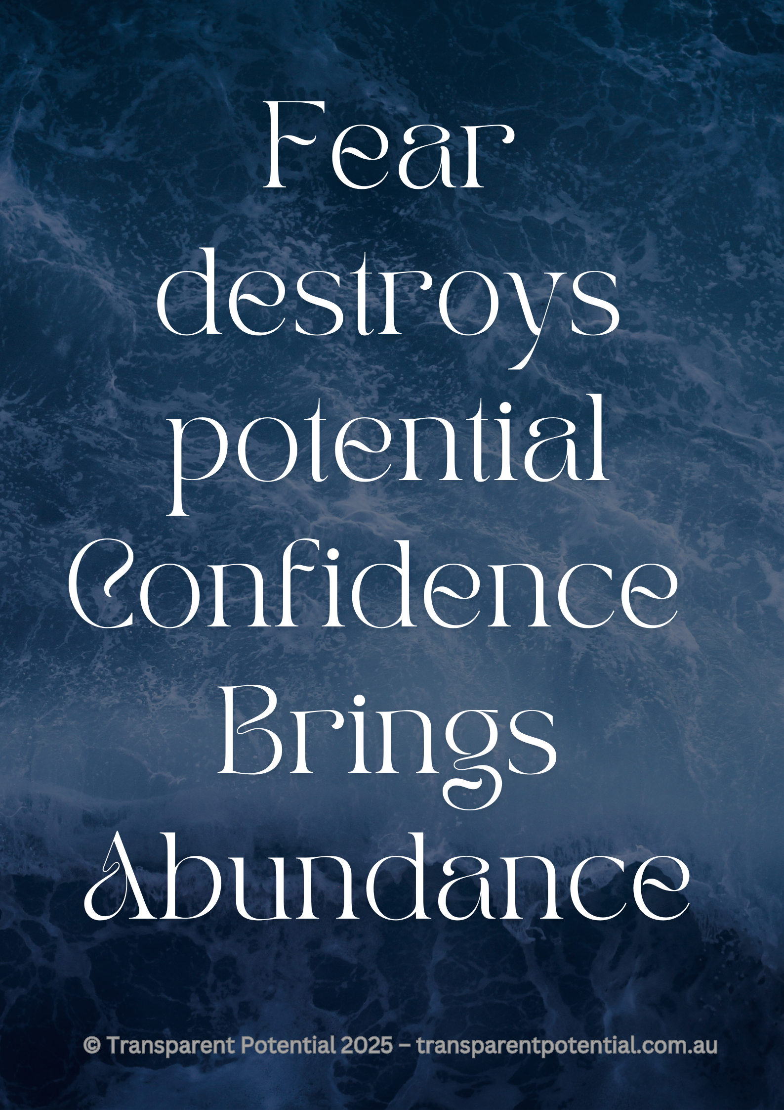 Fear to Abundance
