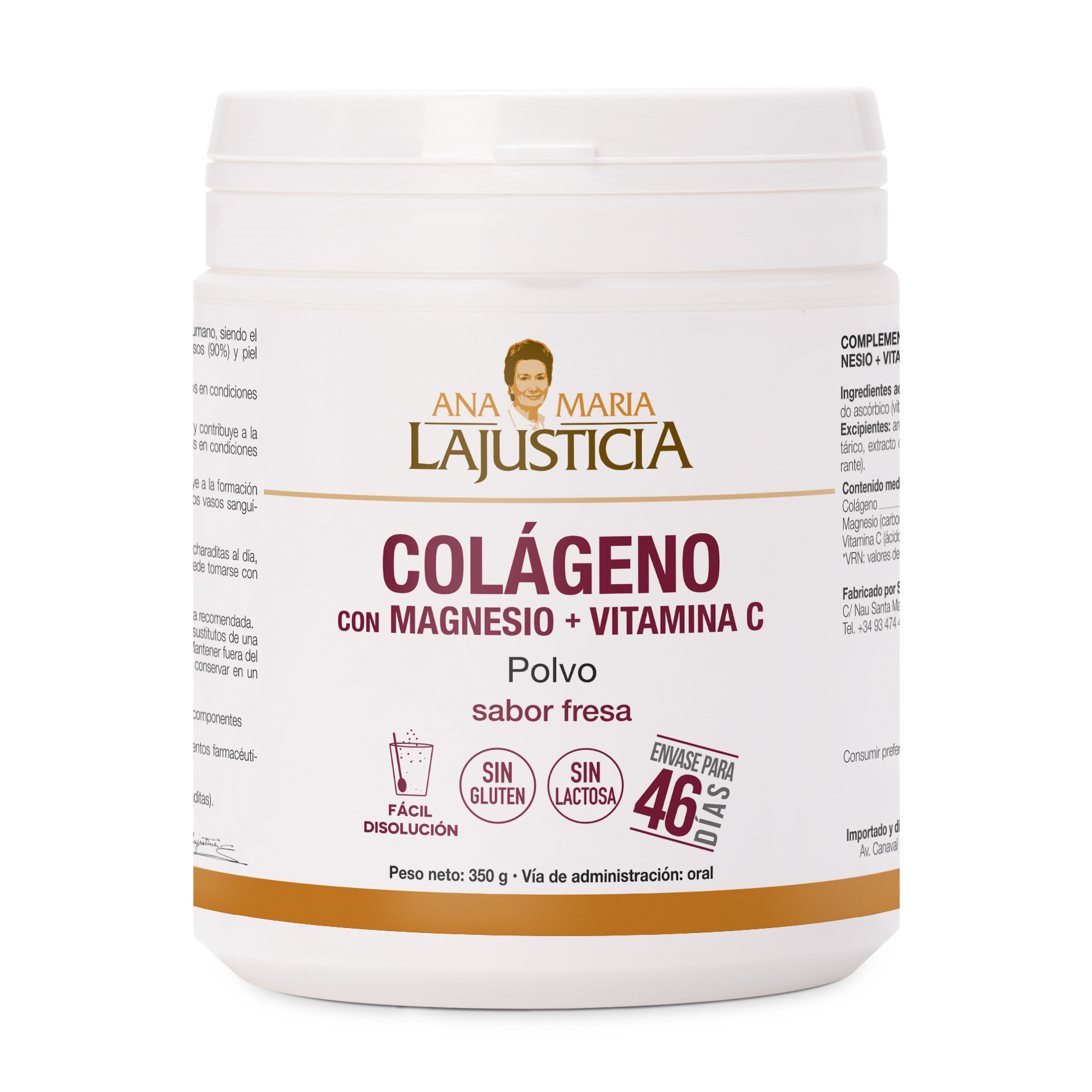 Colágeno con Magnesio + Vitamina C