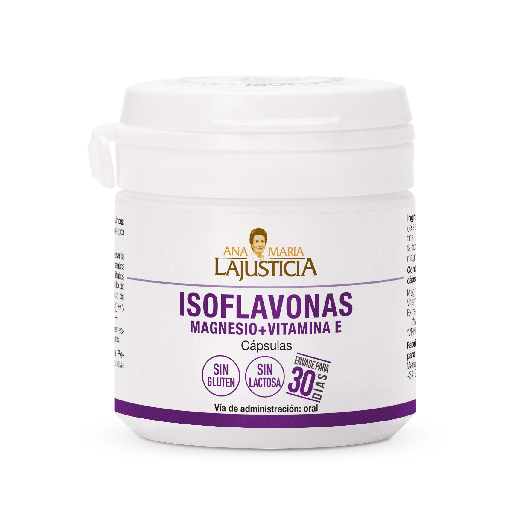 Isoflavonas Magnesio + Vitamina E