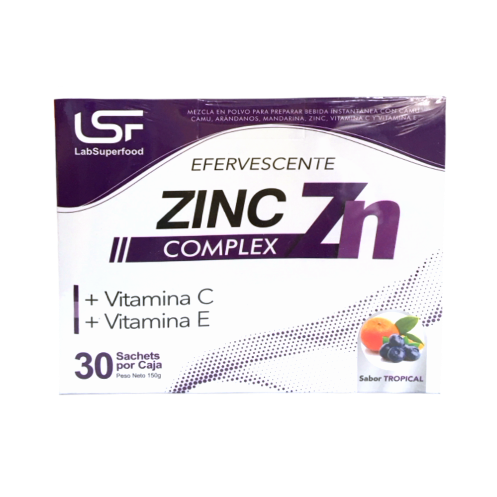 Zinc con Vitaminas C + E