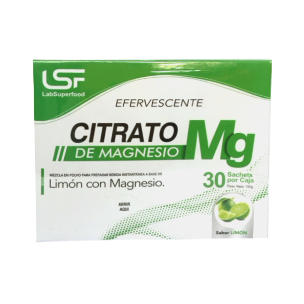 Citrato de Magnesio con Limón