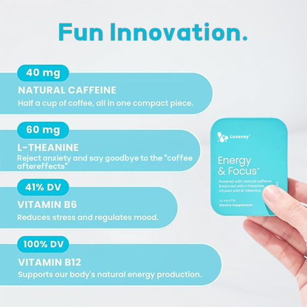 Energy Caffeine Gum (54 Pieces) 