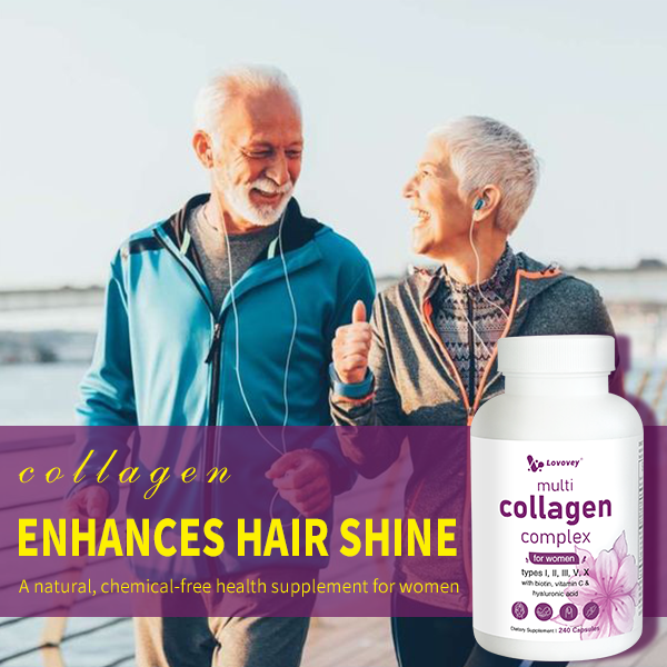Multi Collagen Pills -  Suitable for Women - 240 Capsules