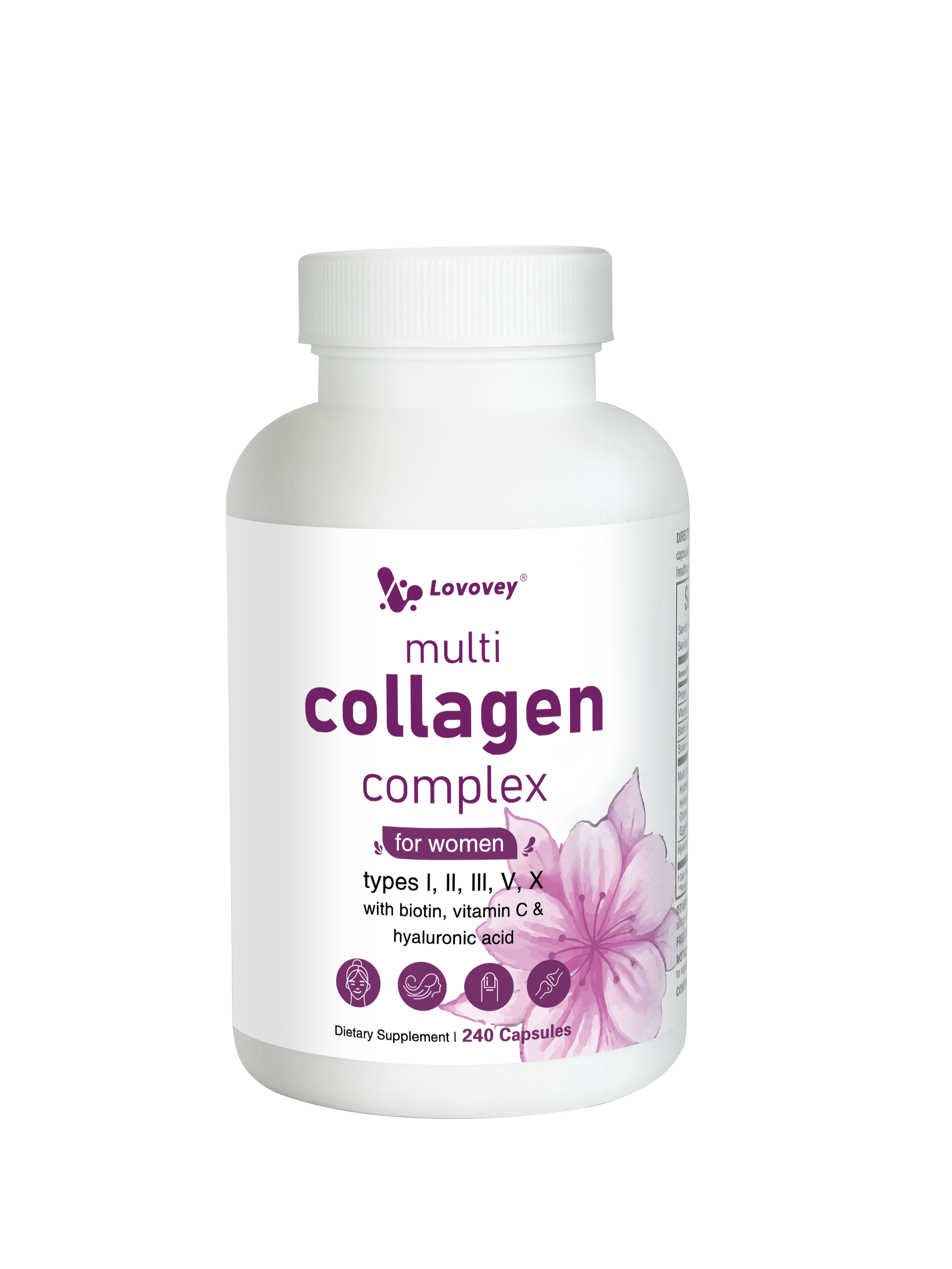 Multi Collagen Pills -  Suitable for Women - 240 Capsules