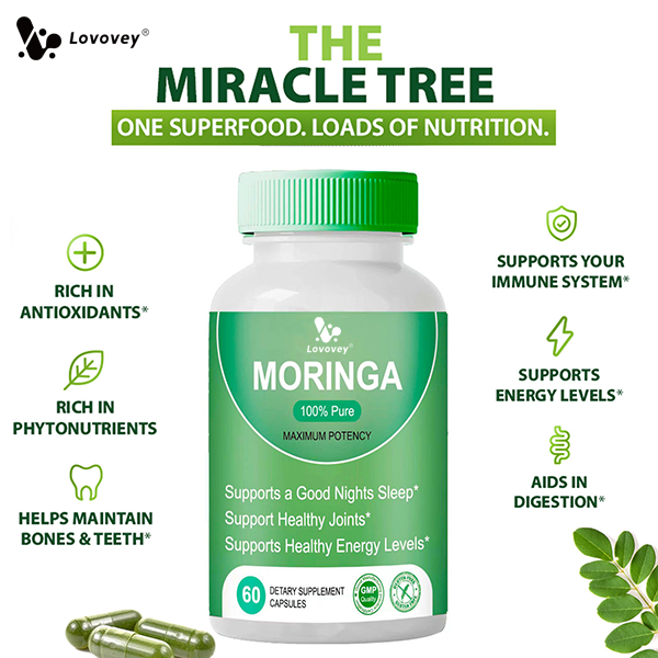 Moringa Powder Capsules 