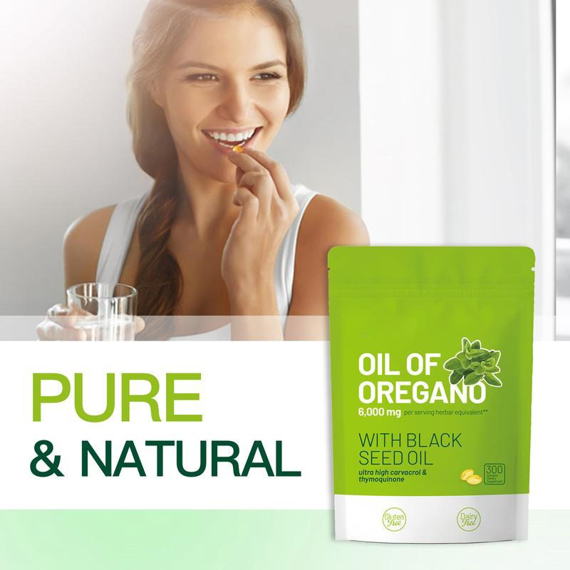 Organic Oregano Oil Capsules(300 Count) 