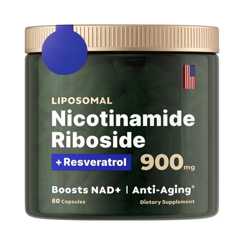  NAD+ Advanced - NAD+ Supplement for Skin Aging Support, Energy, and Focus - 500mg per Serving - 60 Count