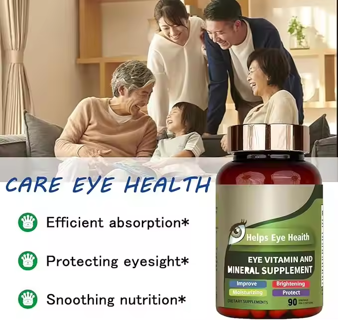 Lutein 180 mg with Zeaxanthin tosupport eye health, 90 tablets