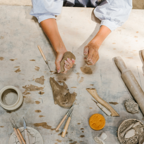 Atelier Argile Auto-durcissante adulte ou/et enfant