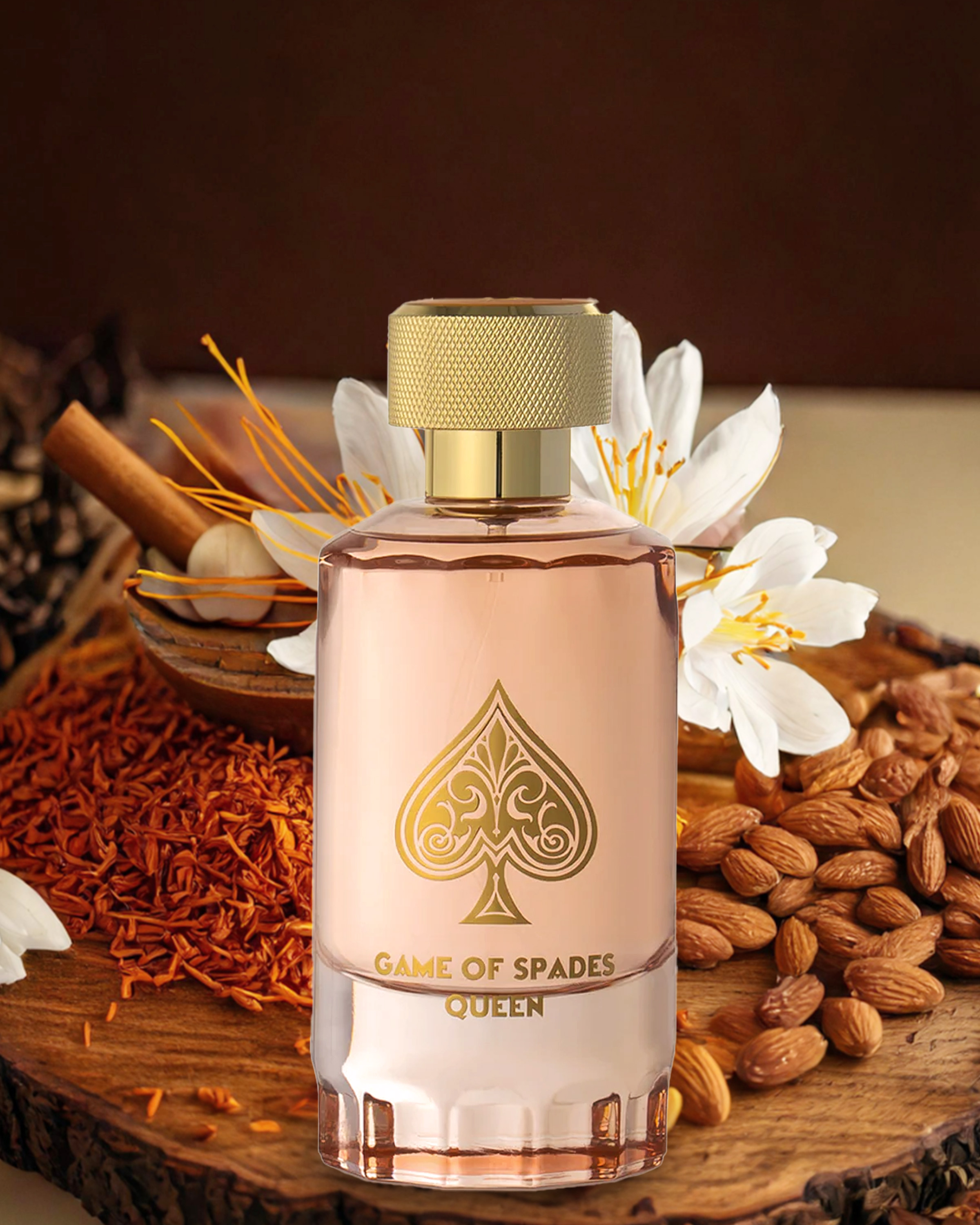JO MILANO '' GAME OF SPADES QUEEN'' 3.4 OZ Parfum Women - Luxury Fragrance, Italian Scent, Eau de Parfum, Designer Perfume