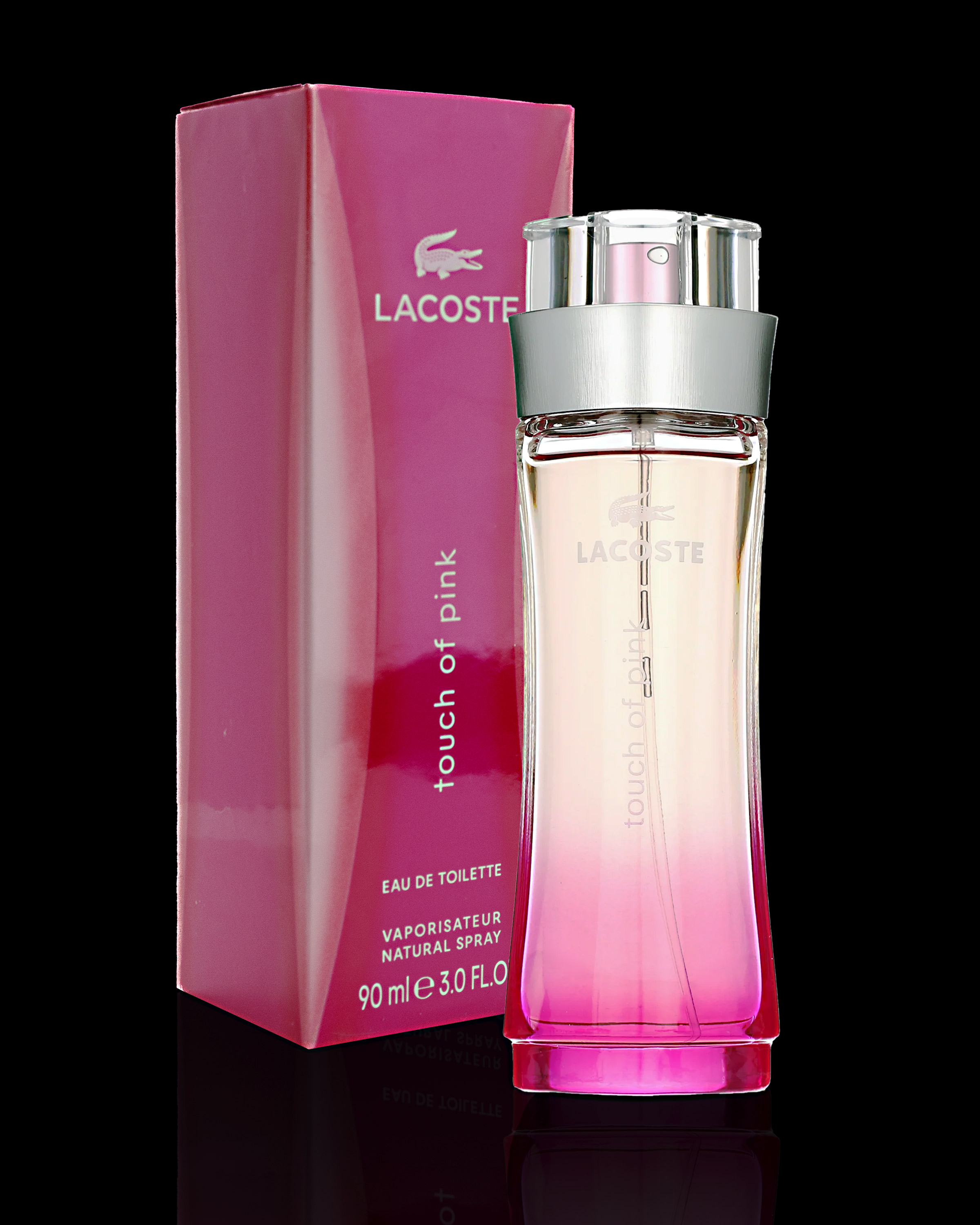 Lacoste Touch of Pink Perfume for Women - 3oz EDT Spray (Floral, Fruity)