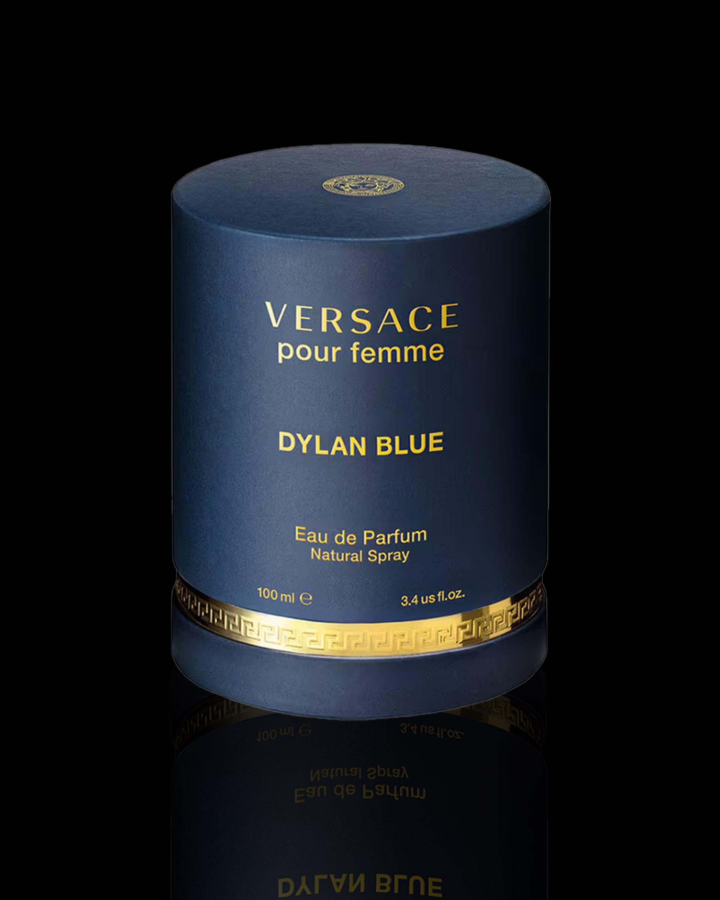 Versace Dylan Blue Pour Femme - 3.4 oz EDP for Women (Woody, Floral)