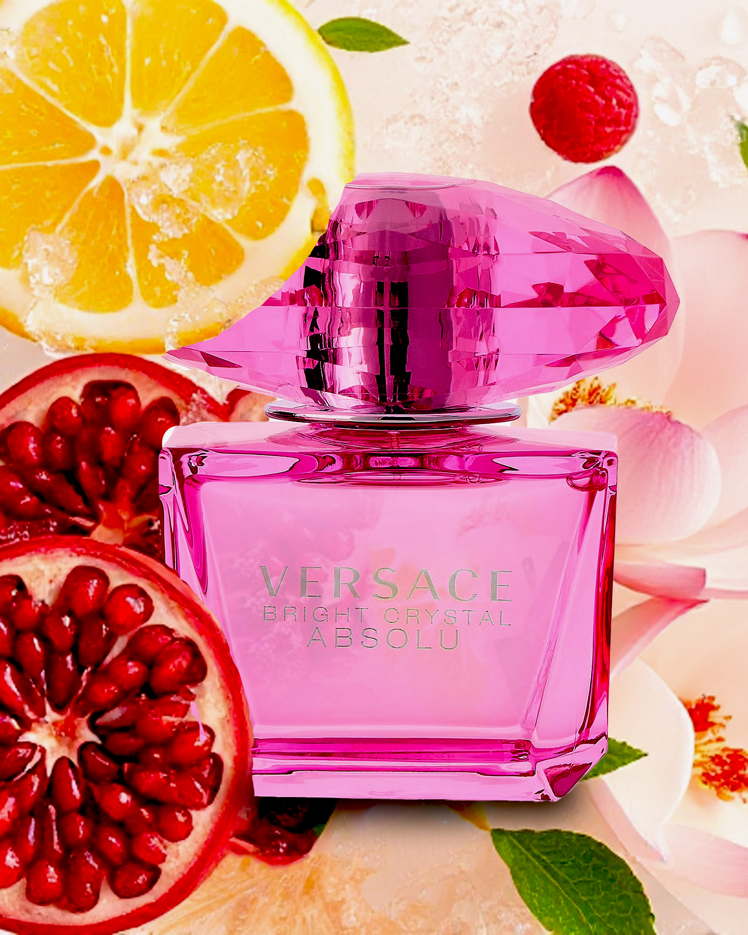 Versace Bright Crystal Absolu Perfume for Women - 3.0 oz Eau de Parfum
