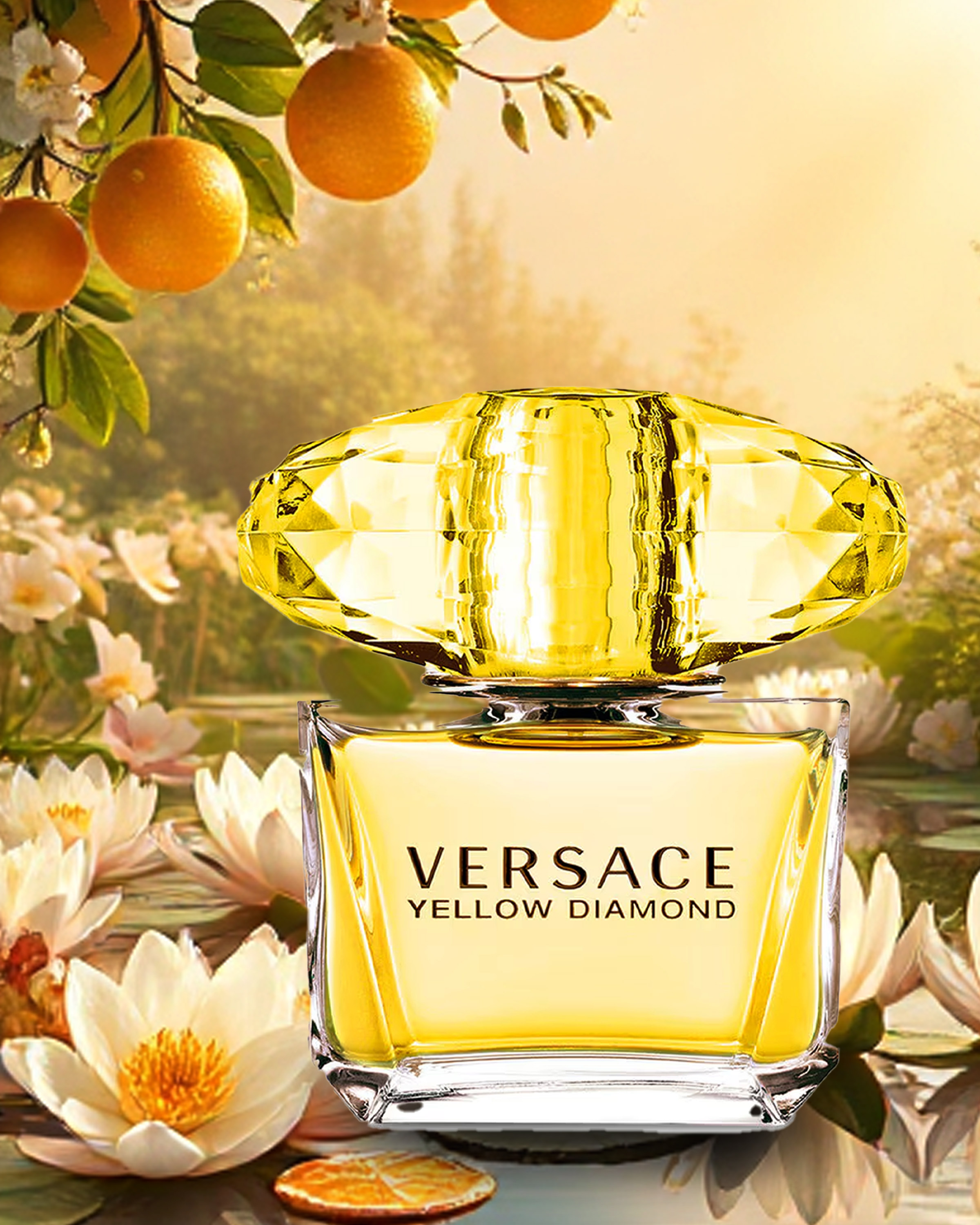Versace Yellow Diamond Perfume for Women | 3.0 oz EDT Spray | Best Price Guaranteed