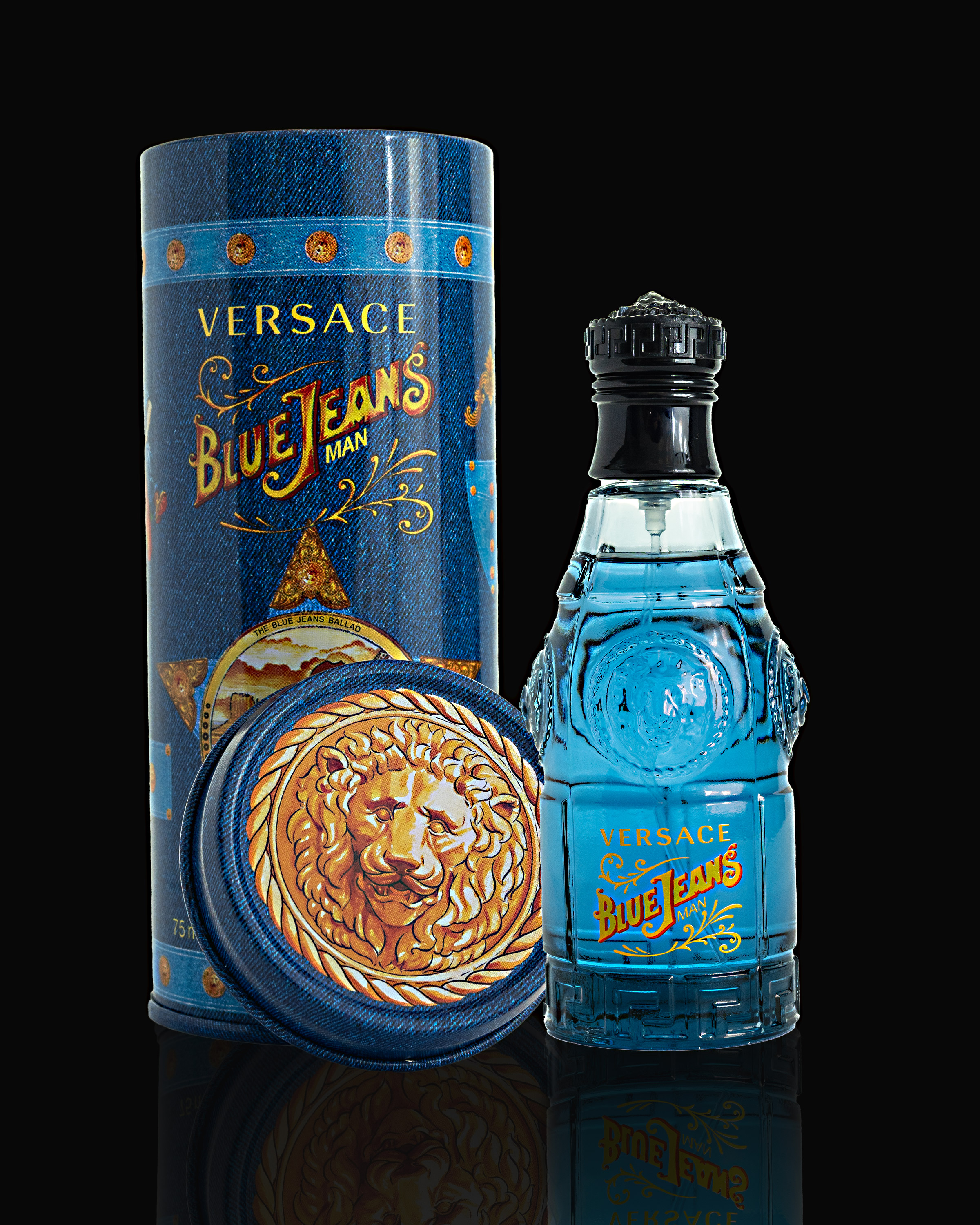 Versace Blue Jeans Men's EDT | 2.5 oz Cologne Spray