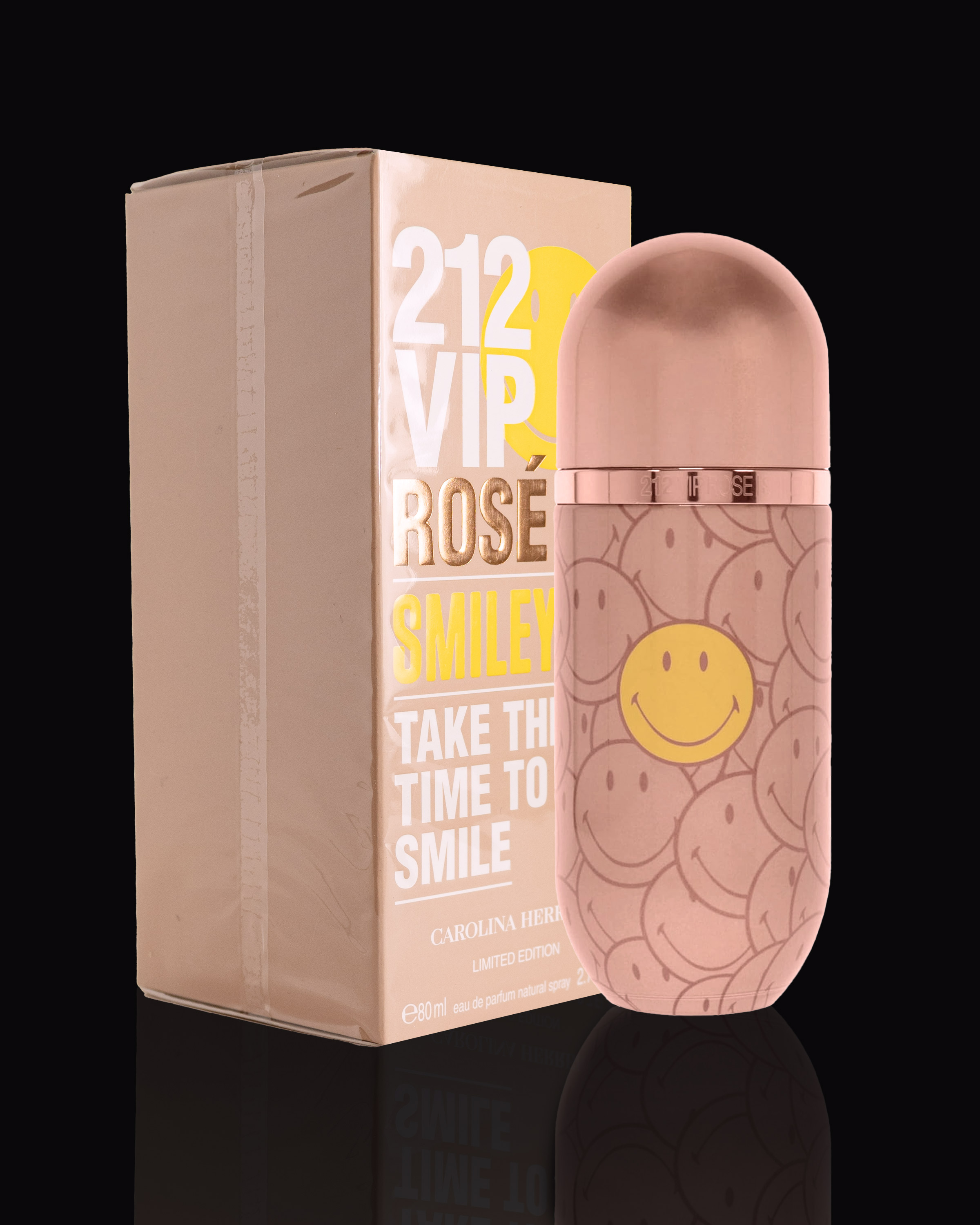 212 VIP Rose Smiley by Carolina Herrera: Buy Women's Floral Perfume Online - 2.7 oz EDP Spray