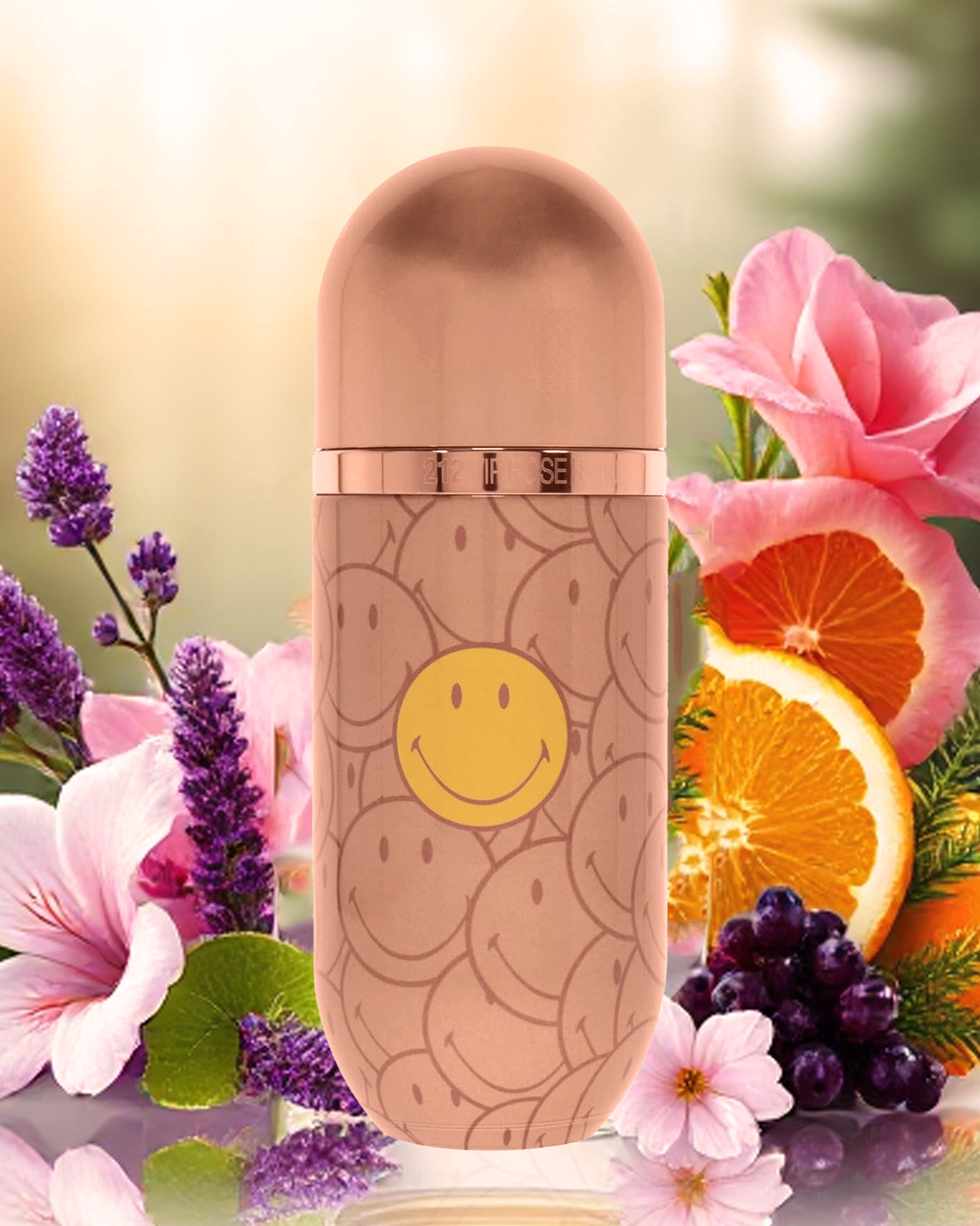 212 VIP Rose Smiley by Carolina Herrera: Buy Women's Floral Perfume Online - 2.7 oz EDP Spray