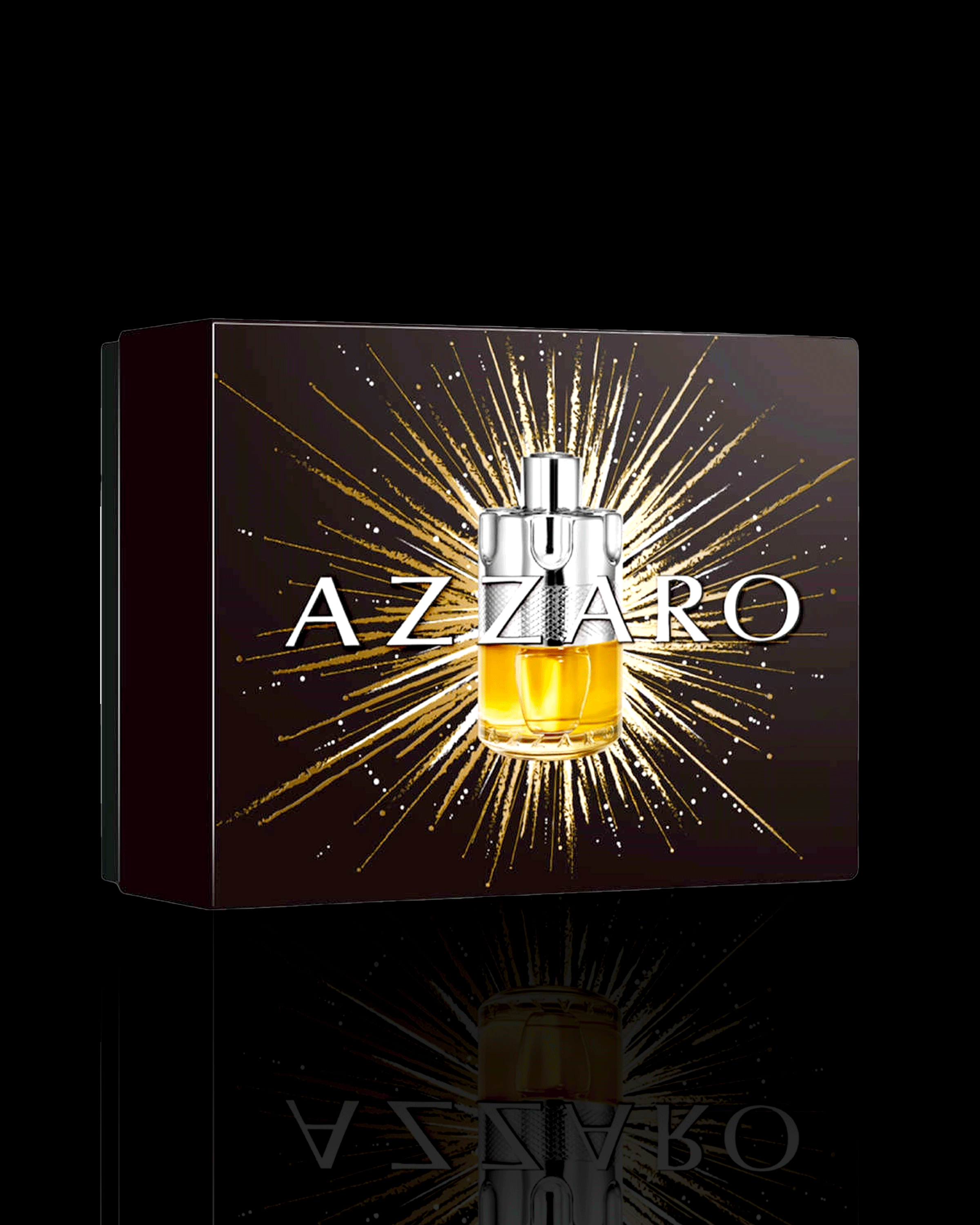 Azzaro Wanted Gift Set - 3.4 oz EDT, Travel Spray, & Shower Gel for Him