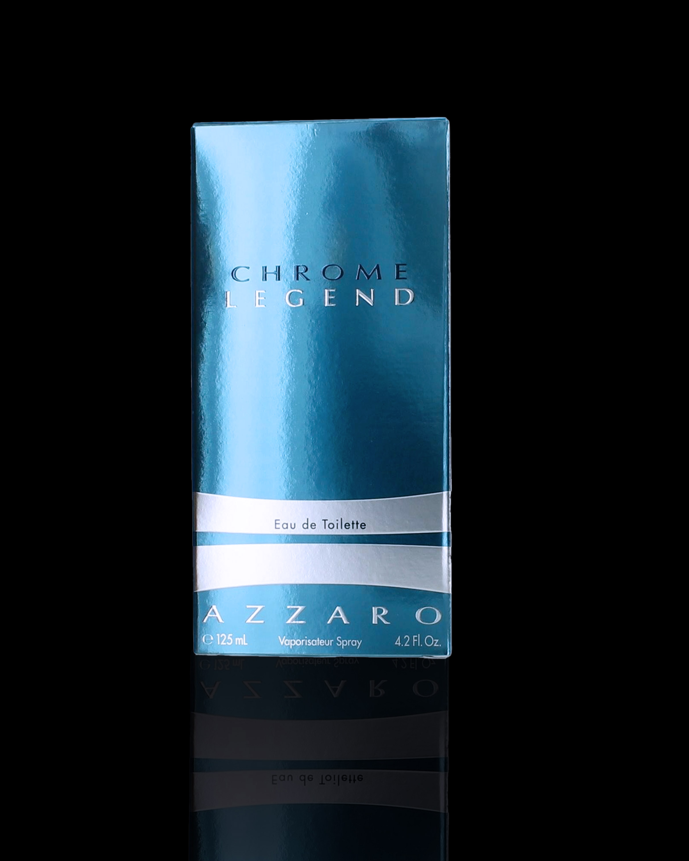 Chrome Legend by Azzaro for Men - Aromatic Fruity Cologne with Tonka Bean, Amber & Musk | 100% Authentic Fragrance