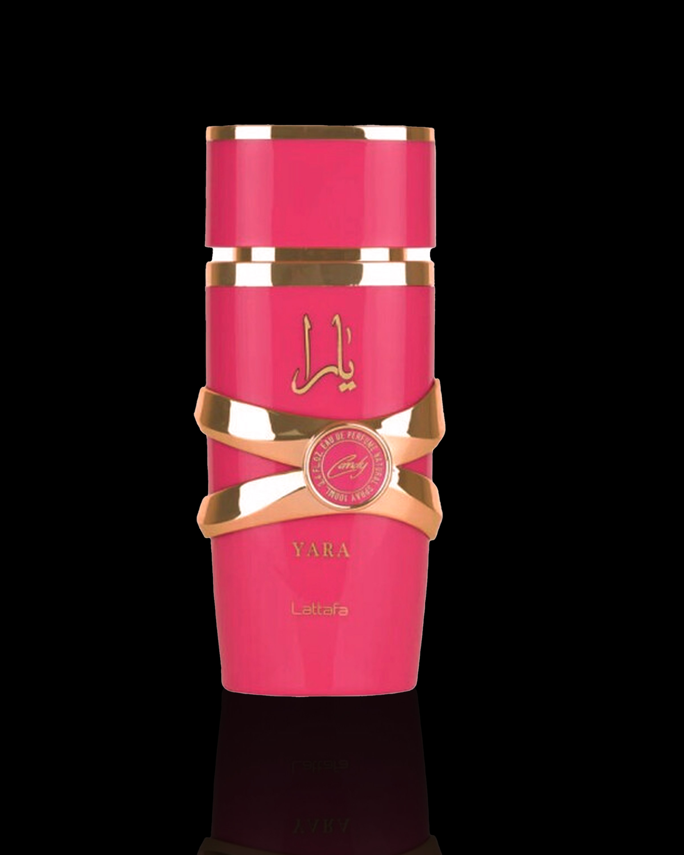 Lattafa Ladies Yara Candy EDP Spray 3.4 oz - Floral Fruity Gourmand Perfume for Women | Summer Fragrance with Black Currant, Vanilla & Amber