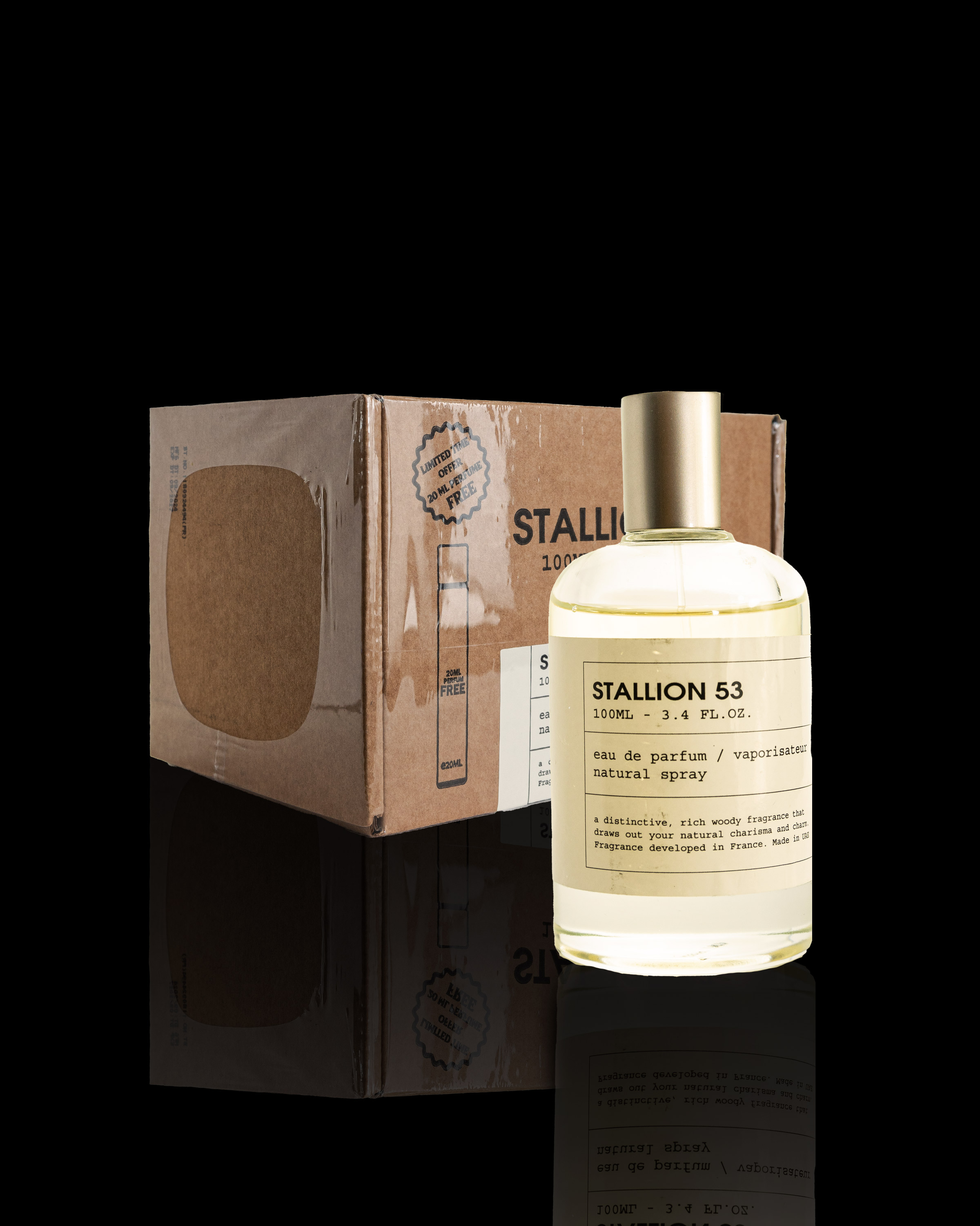 Stallion 53 by Emper - Luxe Woody Fragrance Inspired by Santal 33 | Perfect for Layering with The Black 92 & Ilang 62