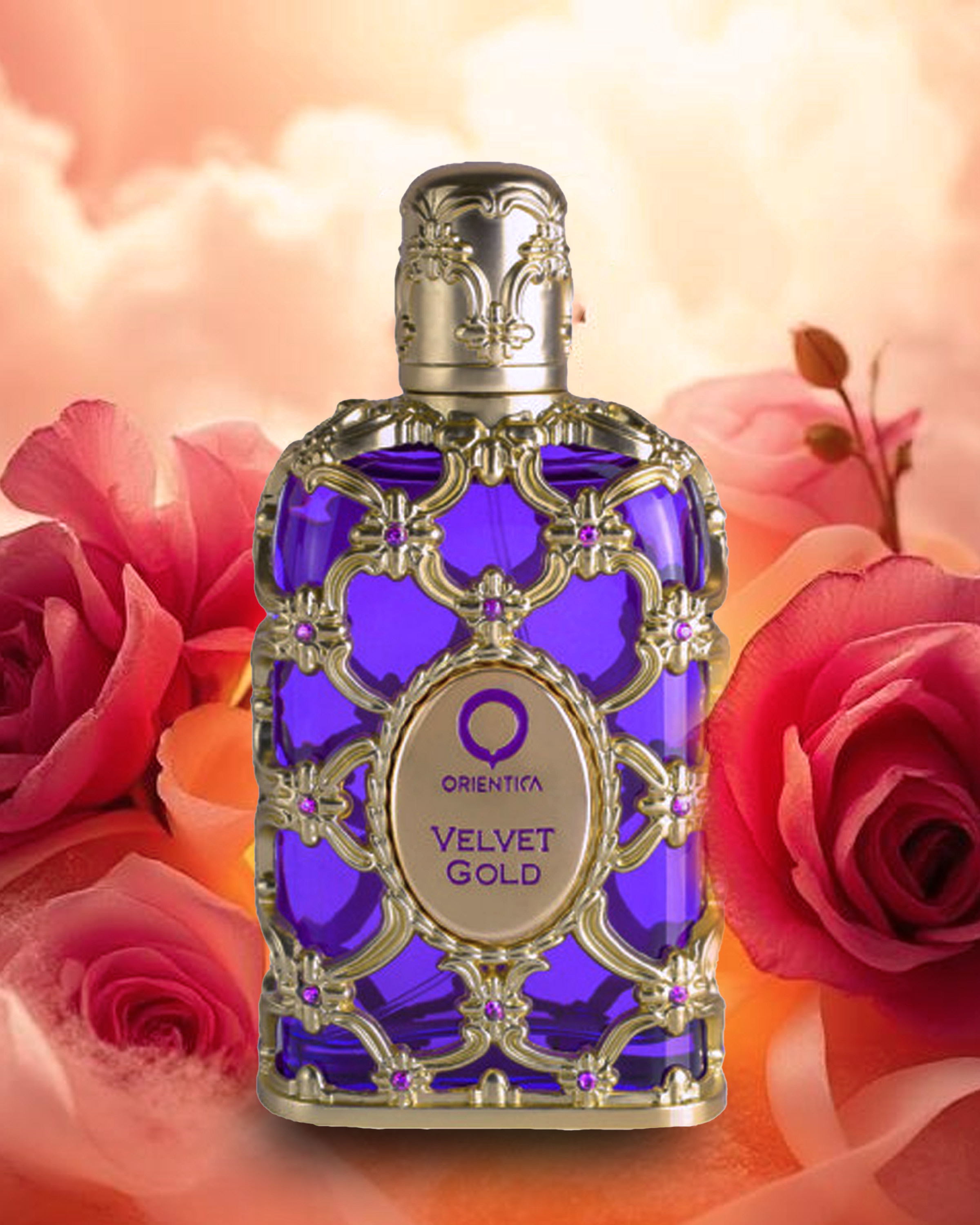 Velvet Gold - Luxe Perfume with Bergamot, Caramel, Violet & Pink Pepper | Standout Fragrance