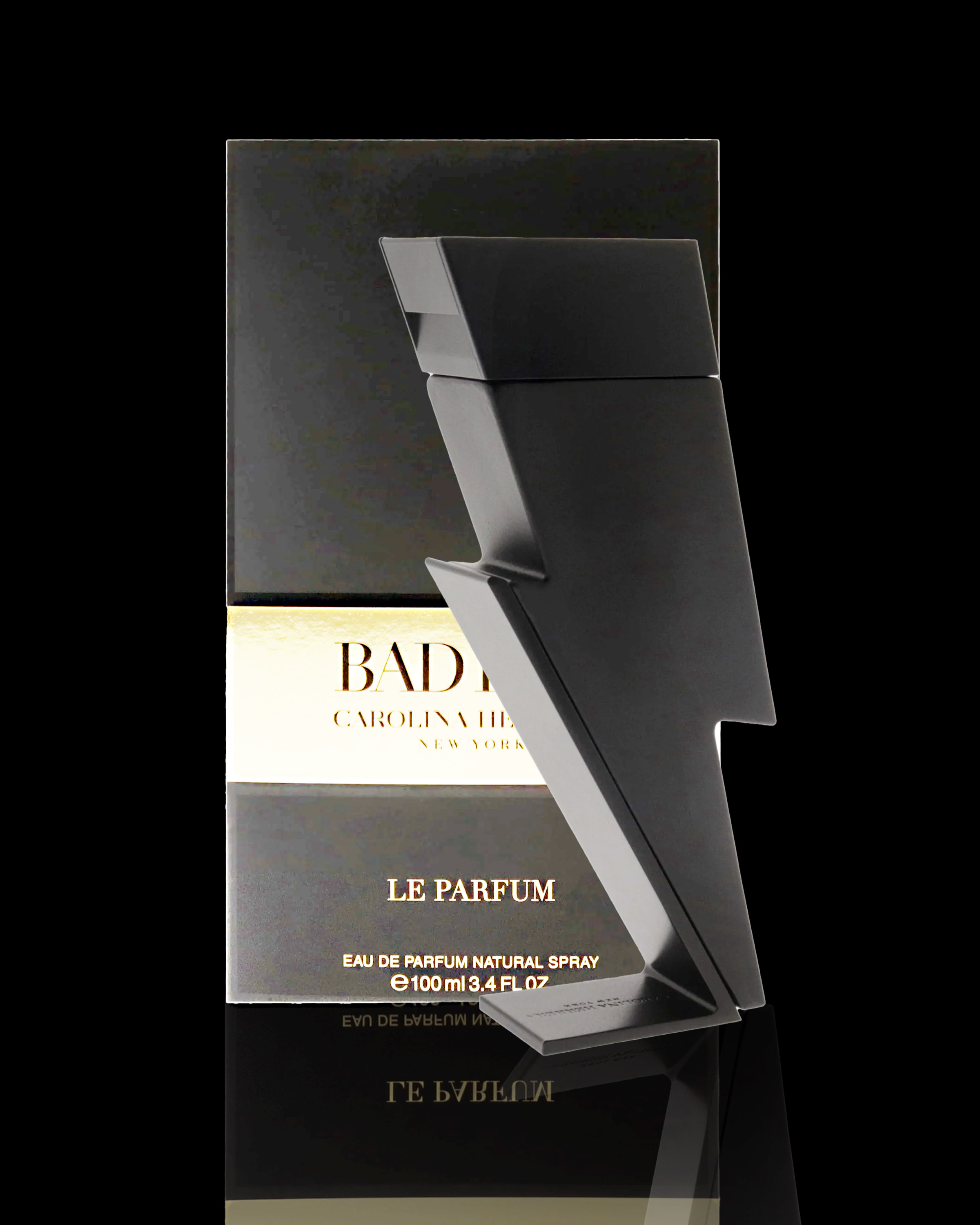Carolina Herrera Bad Boy Le Parfum - Bold Leather Fragrance for Men | Grapefruit, Black Pepper & Vetiver