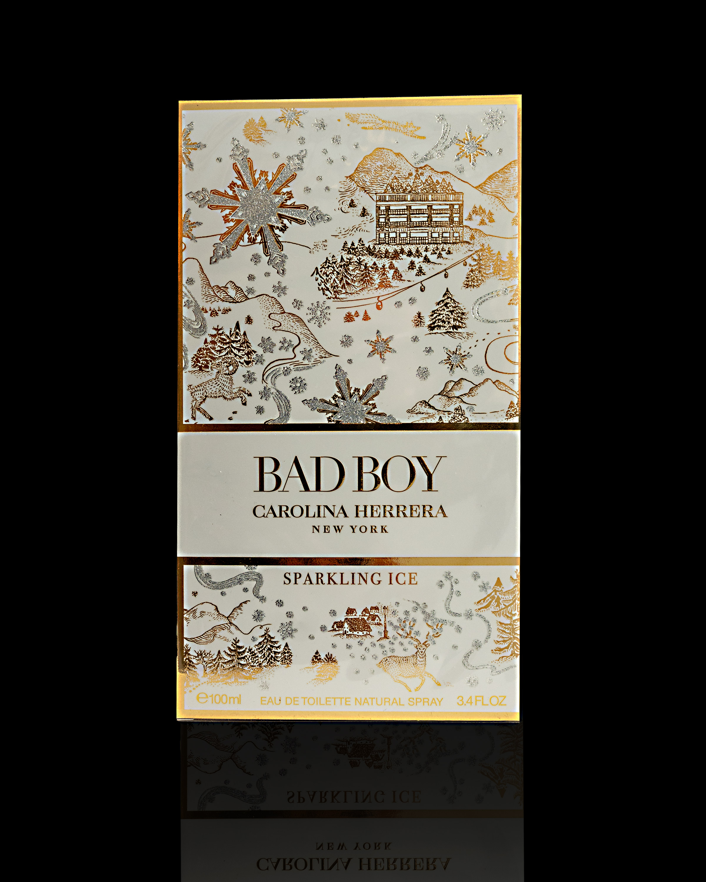 Bad Boy Sparkling Ice - Special Collector's Edition Fragrance | Frosted White Bottle