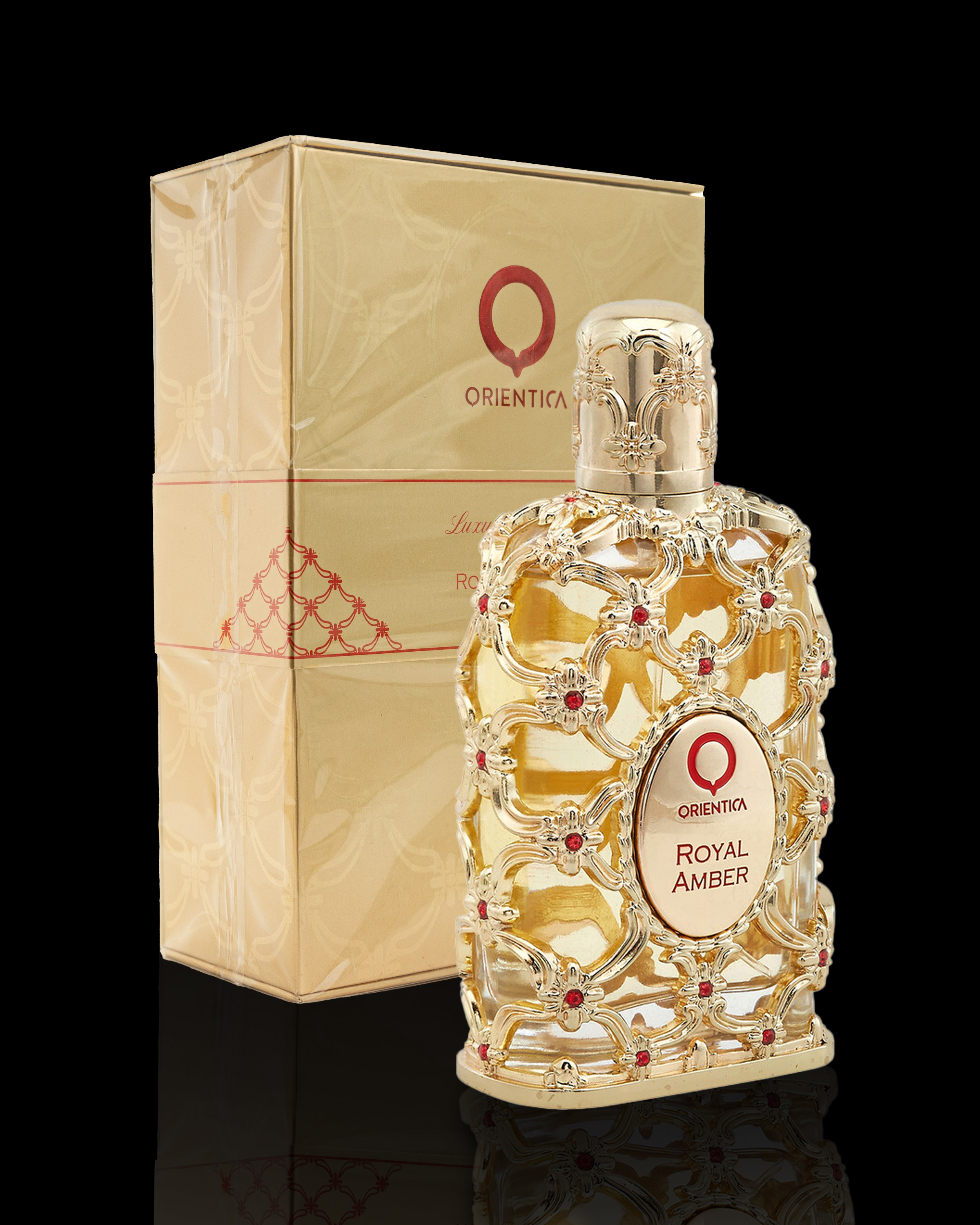 Orientica Royal Amber - Luxurious Unisex Fragrance with Bergamot, Melon & Vanilla
