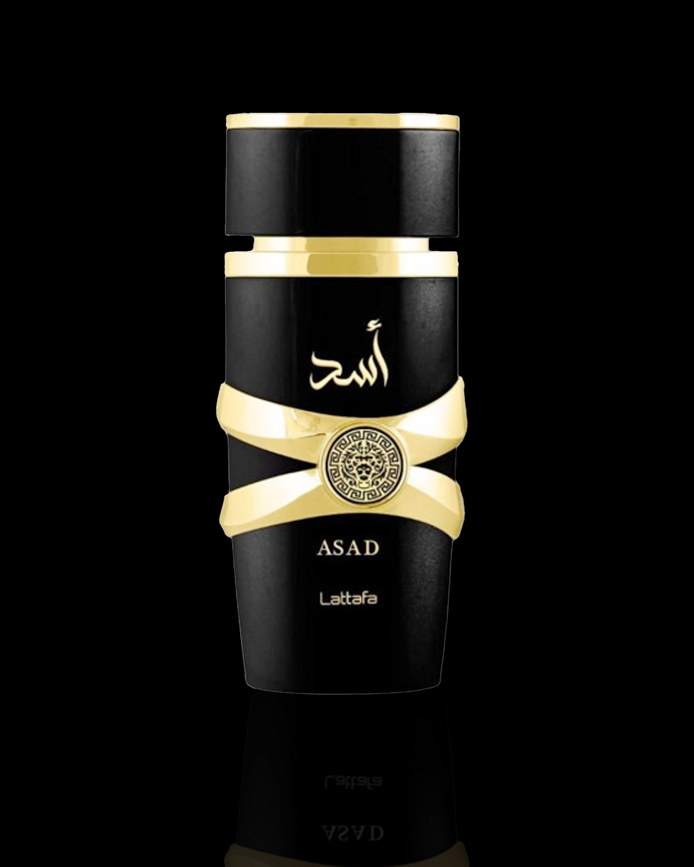 Lattafa Men's Asad EDP – Bold Amber Fragrance with Spicy, Woody & Sweet Notes