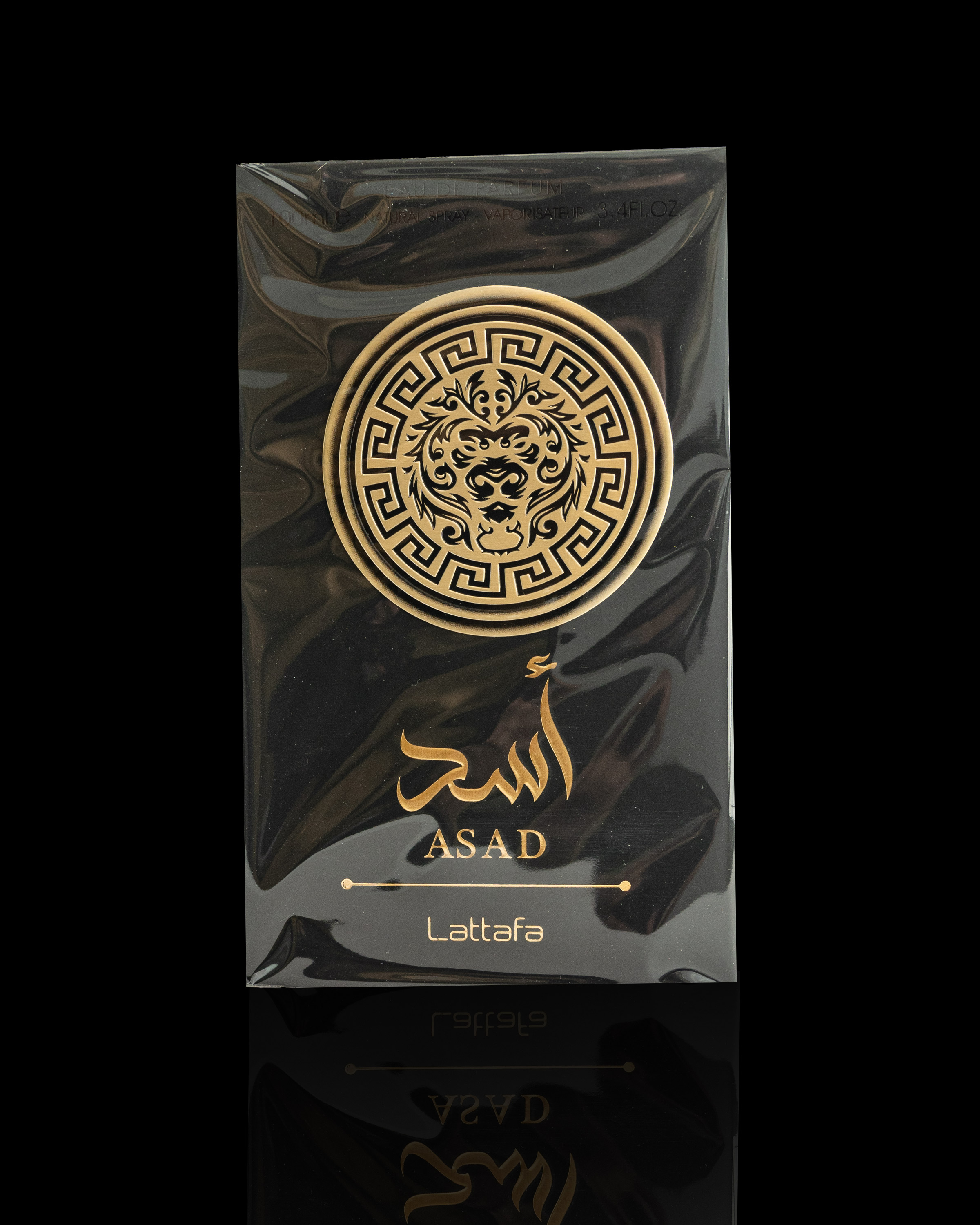 Lattafa Men's Asad EDP – Bold Amber Fragrance with Spicy, Woody & Sweet Notes