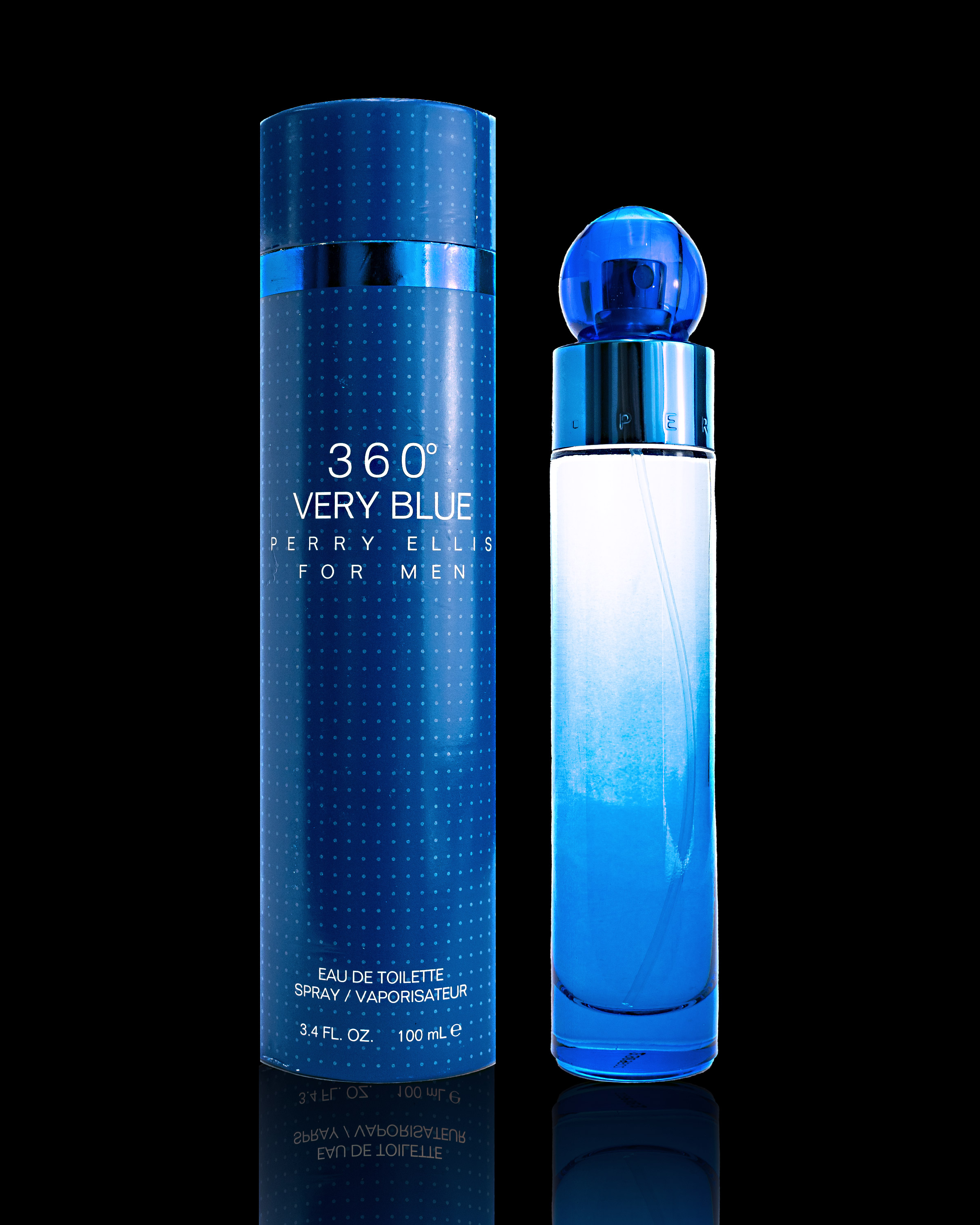 360° Very Blue for Men by Perry Ellis – Woody Aromatic Fragrance for the Modern Man