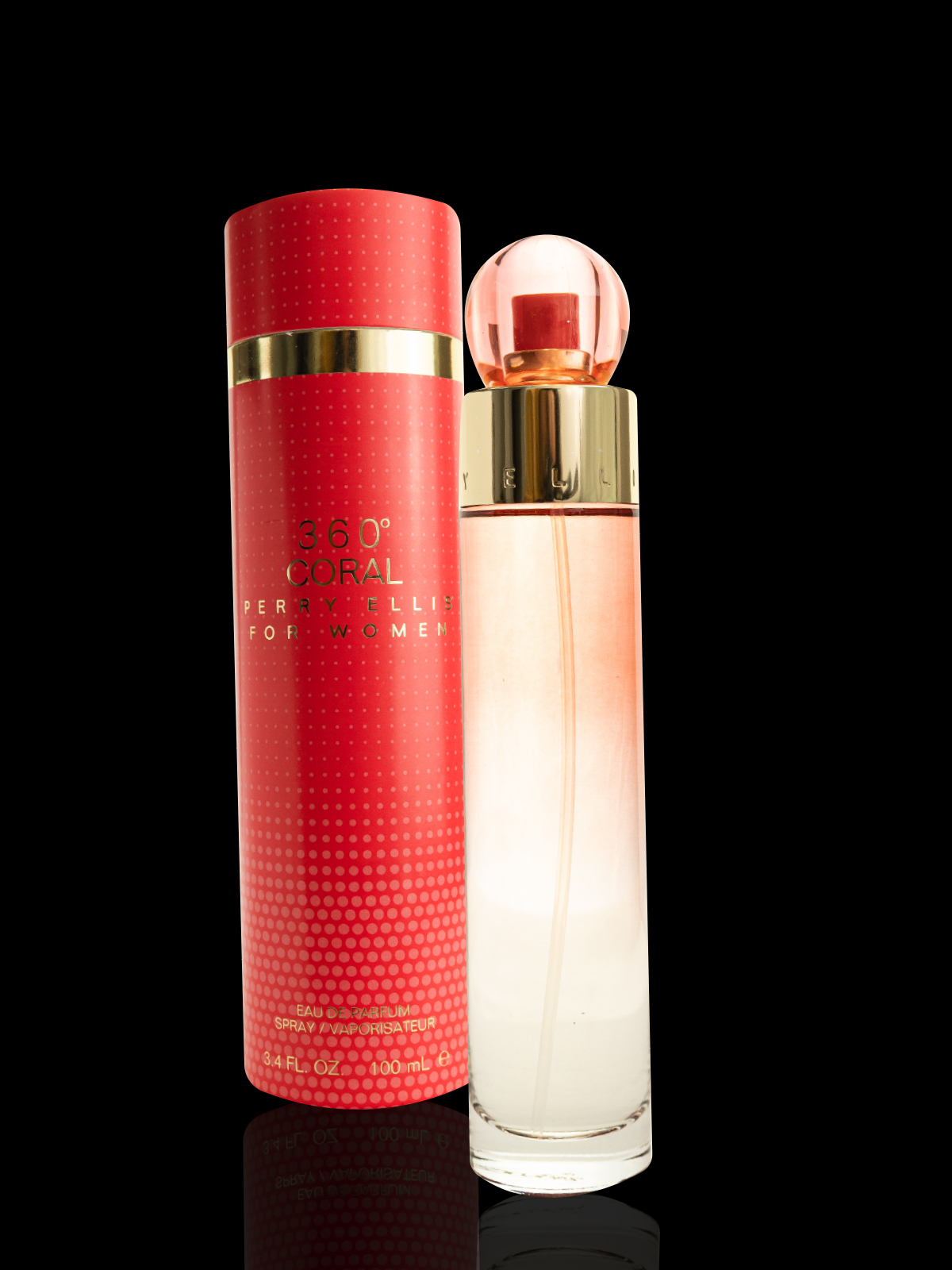 Perry Ellis 360 Coral Women's Perfume 3.4 oz EDP Spray