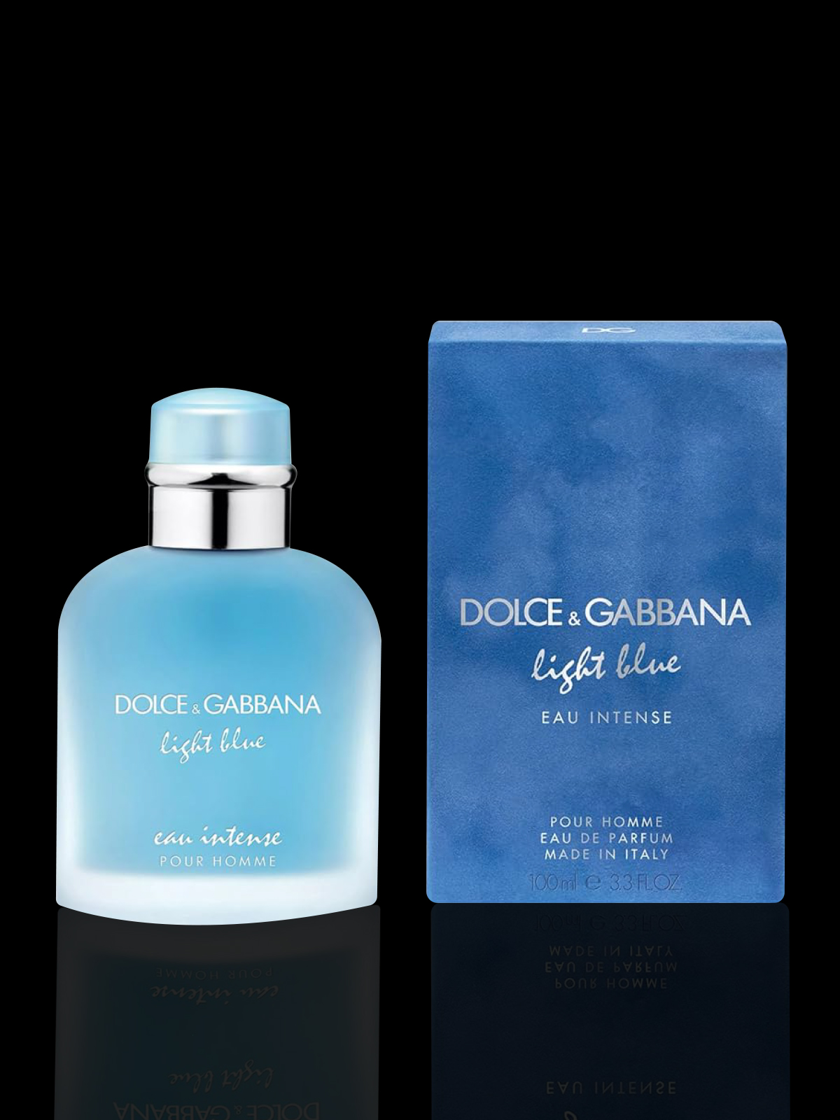 Dolce & Gabbana Light Blue Eau Intense Men's Perfume 3.4 oz EDP Spray