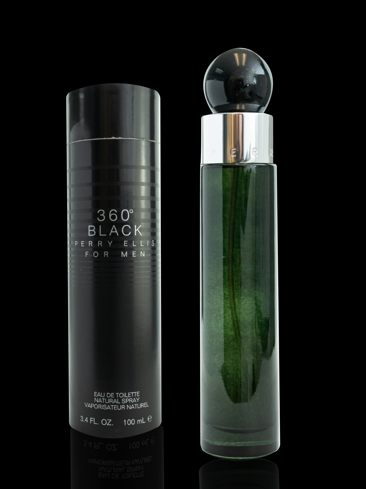 Authentic Perry Ellis 360 Black for Men | 3.4oz EDT Spray | Shop Now