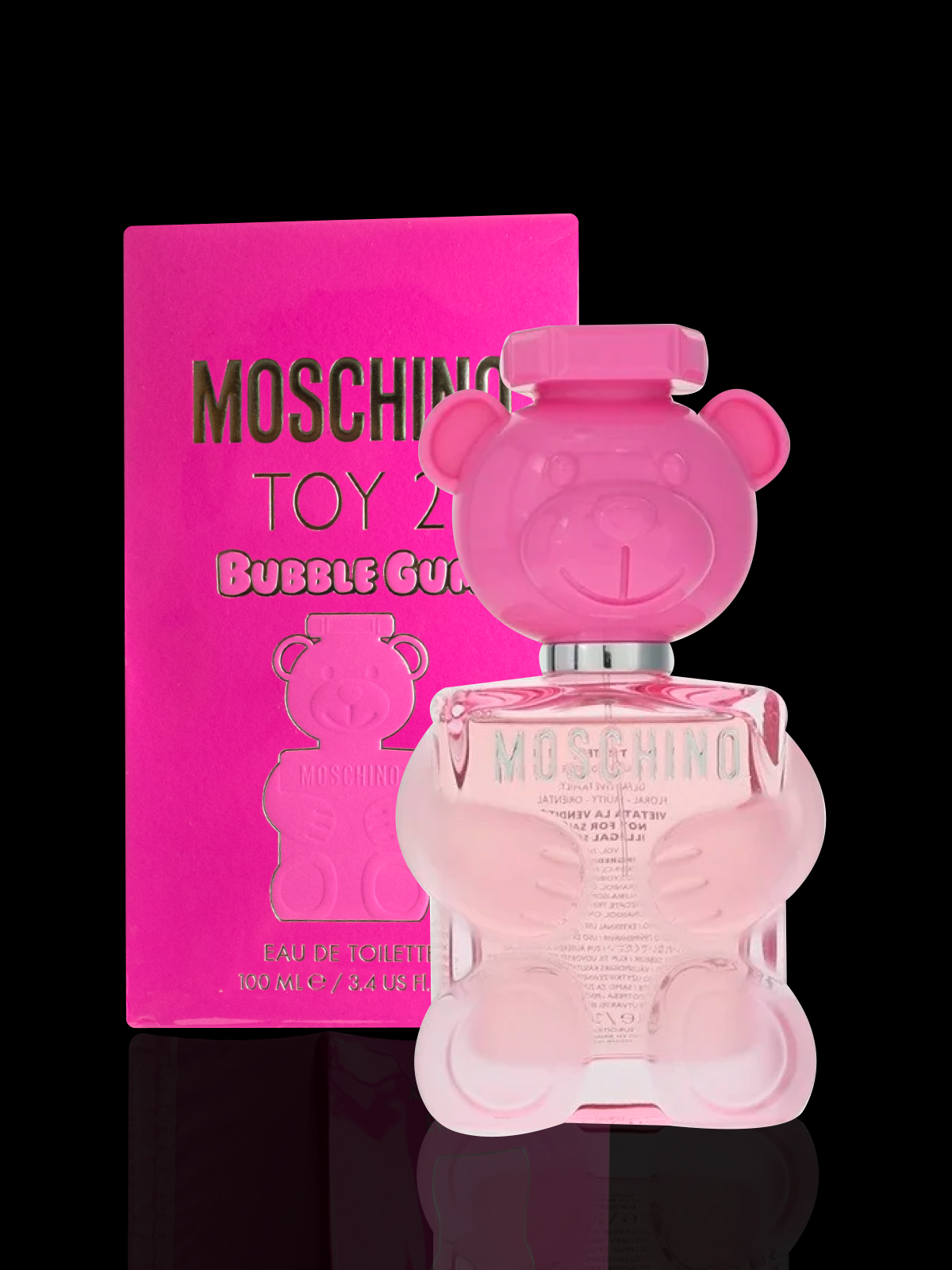 Moschino Toy 2 Bubblegum 3.4 oz EDT Spray | Women's Sweet Fruity Perfume | Buy Authentic