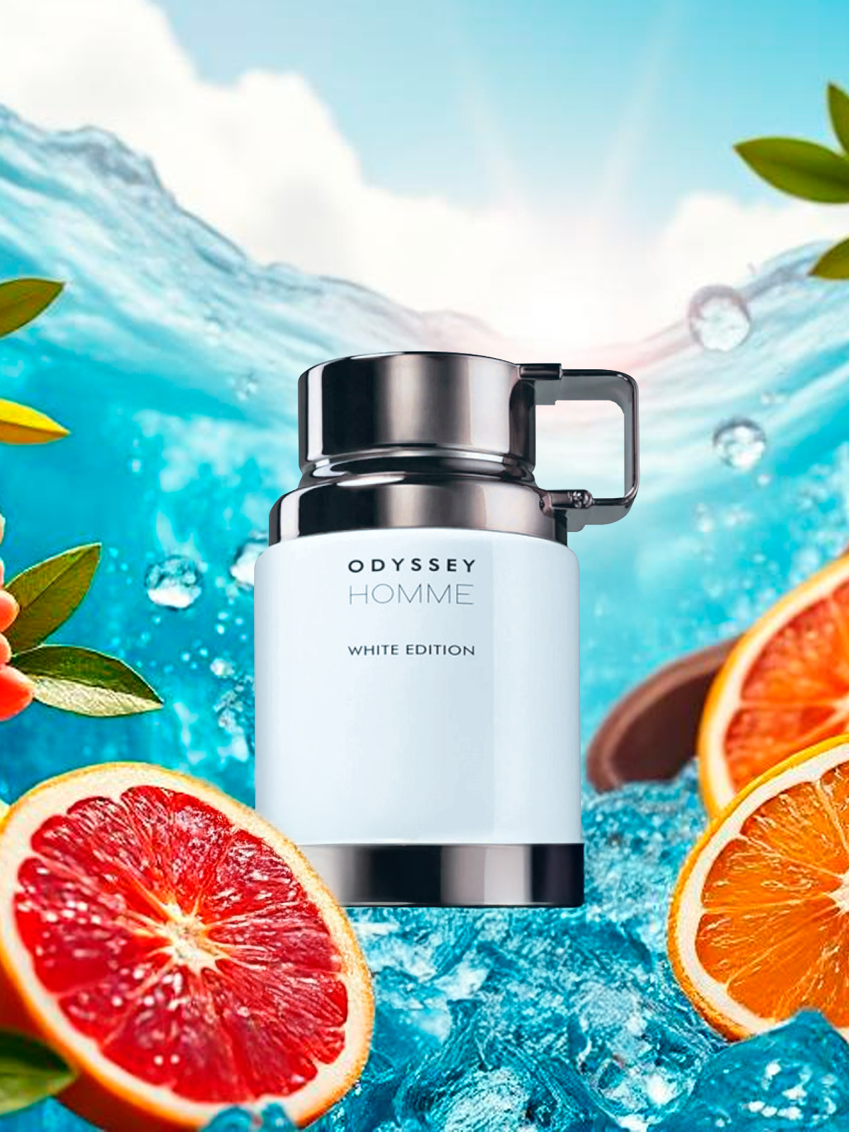 Armaf Odyssey White Edition 3.4 oz EDP Spray | Unisex Floral Woody Perfume | Shop Authentic