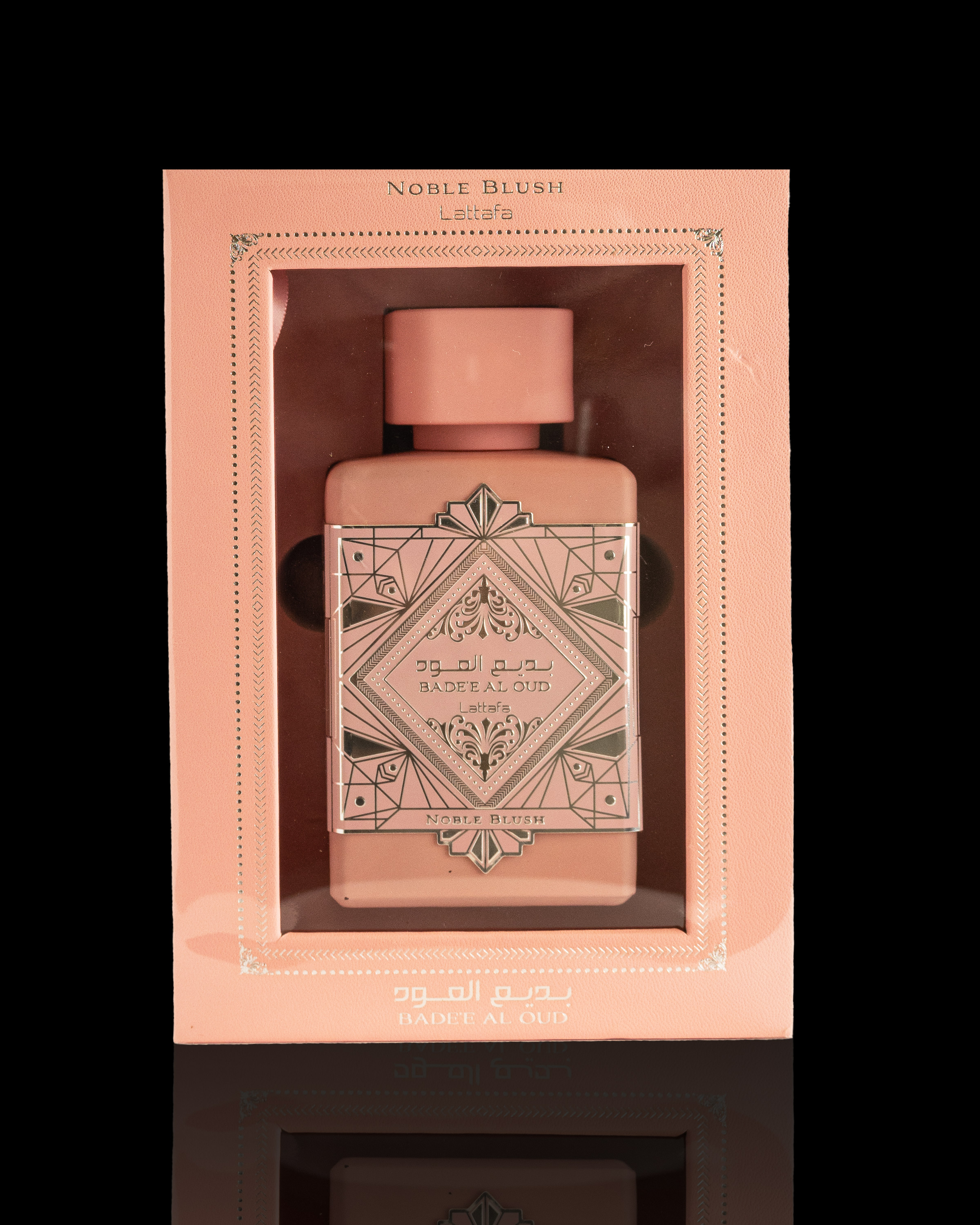 Lattafa Badee Al Oud Noble Blush 3.4 oz EDP Spray | Unisex Oud Rose Perfume | Shop Online