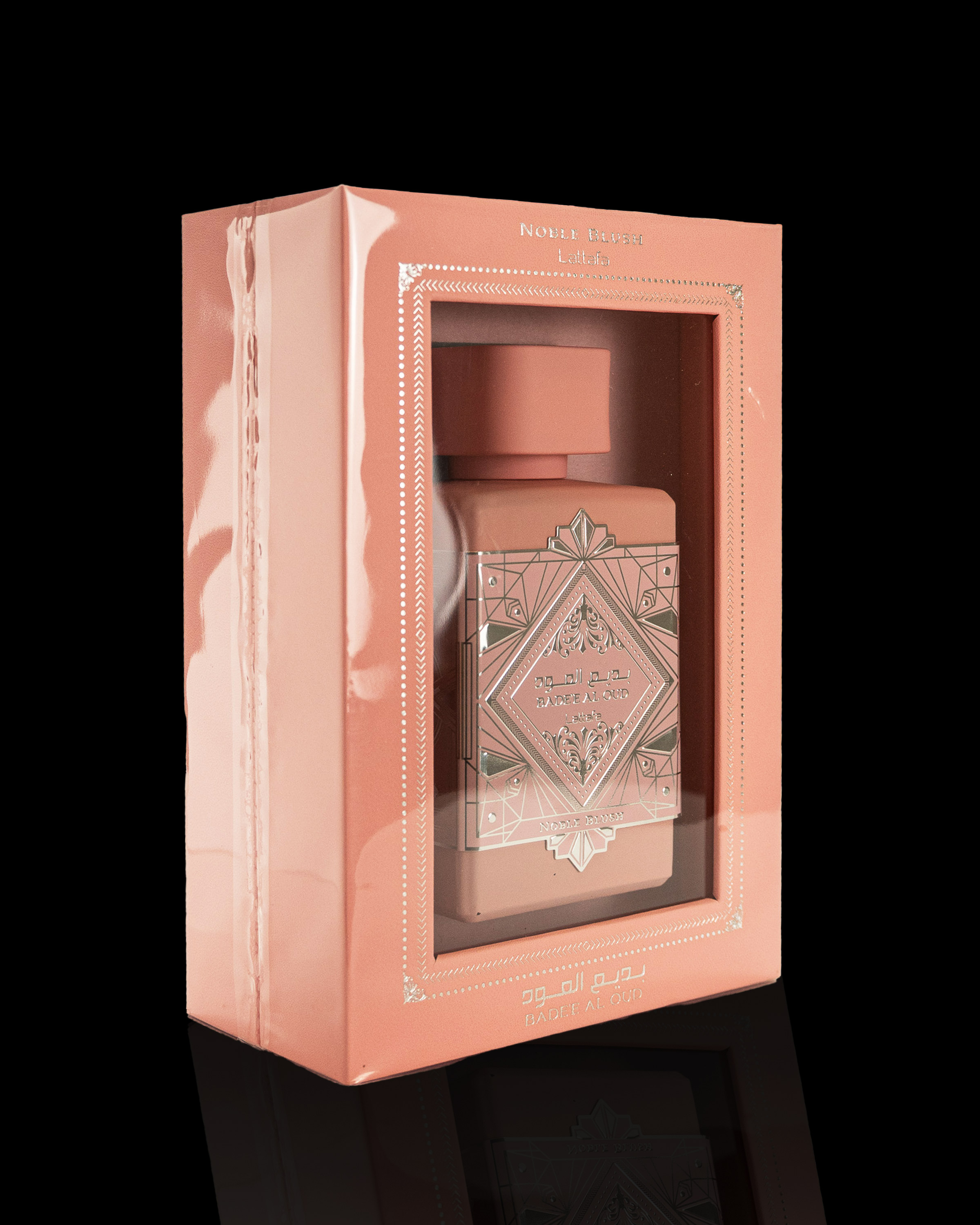 Lattafa Badee Al Oud Noble Blush 3.4 oz EDP Spray | Unisex Oud Rose Perfume | Shop Online
