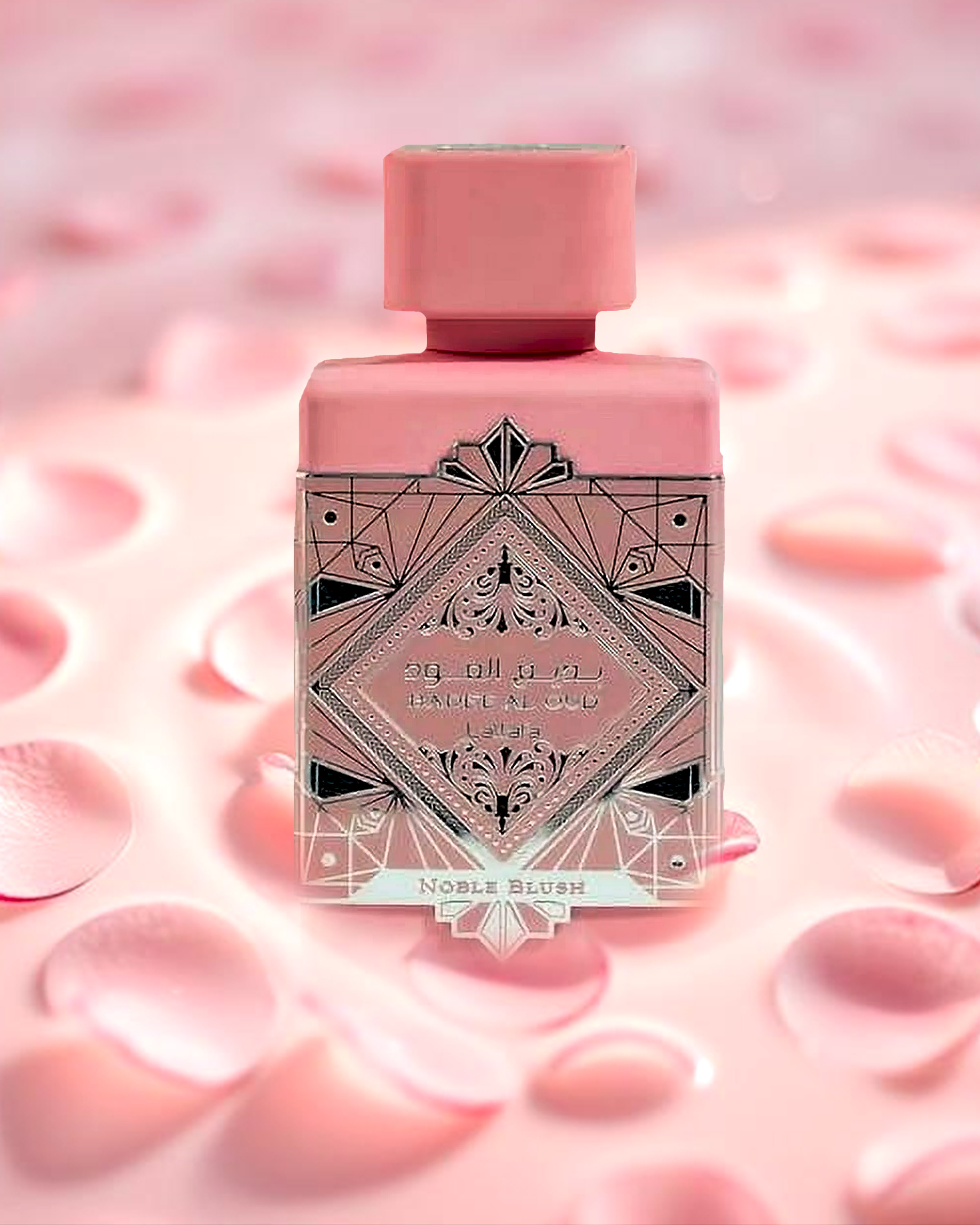 Lattafa Badee Al Oud Noble Blush 3.4 oz EDP Spray | Unisex Oud Rose Perfume | Shop Online