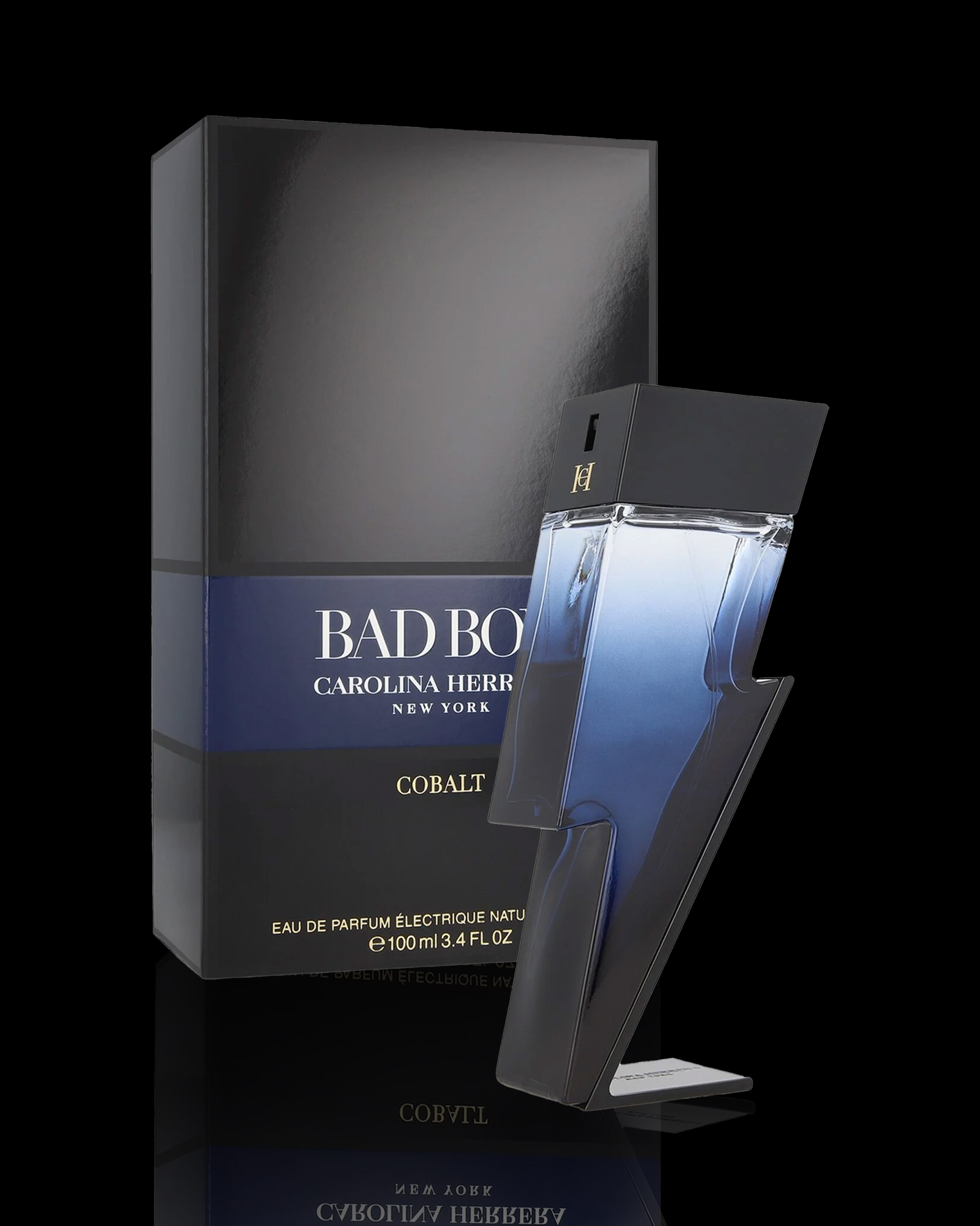 Carolina Herrera Bad Boy Cobalt Electrique Men's EDP, 3.4oz