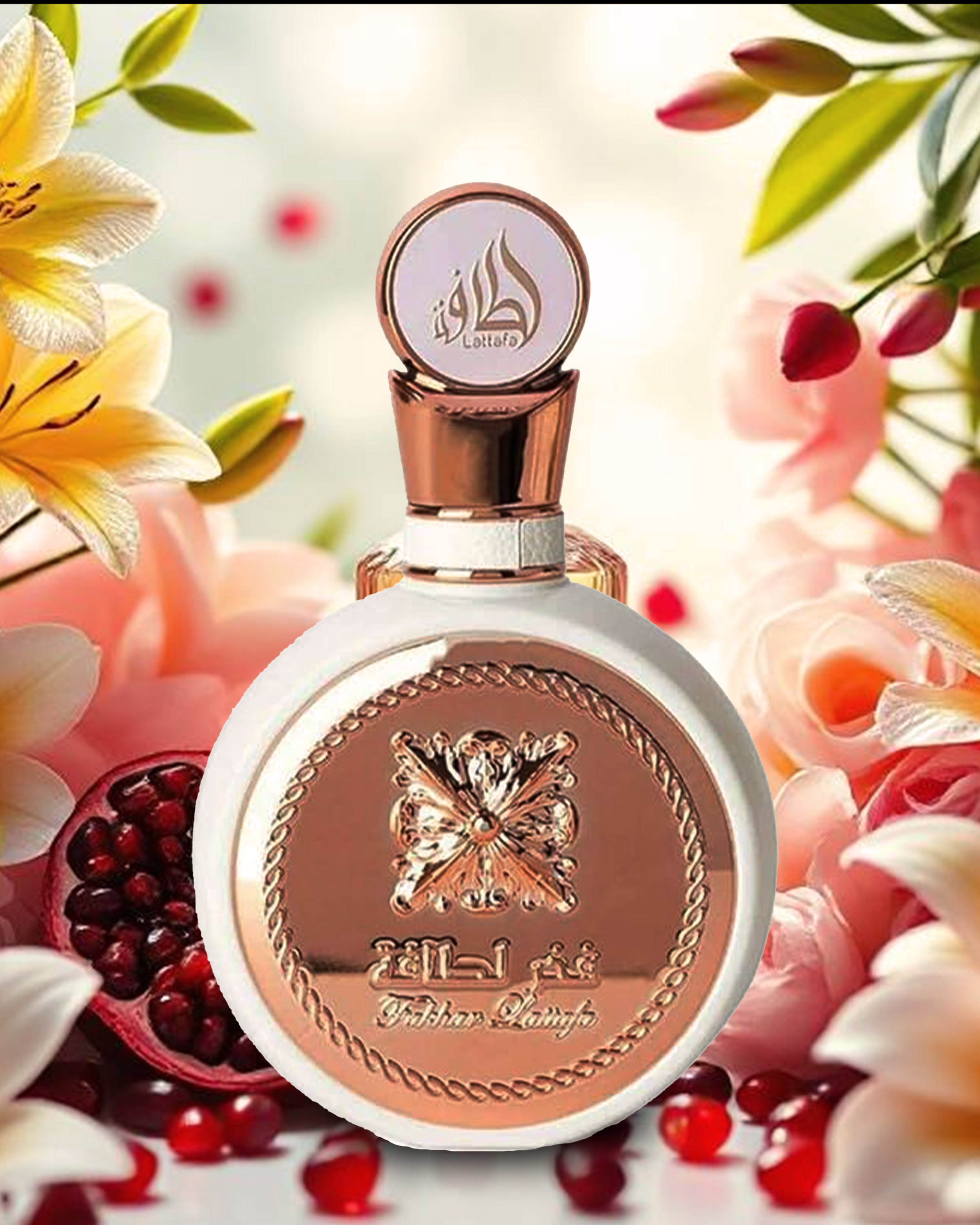 Lattafa Fakhar Eau de Parfum Spray for Women, 3.4 oz