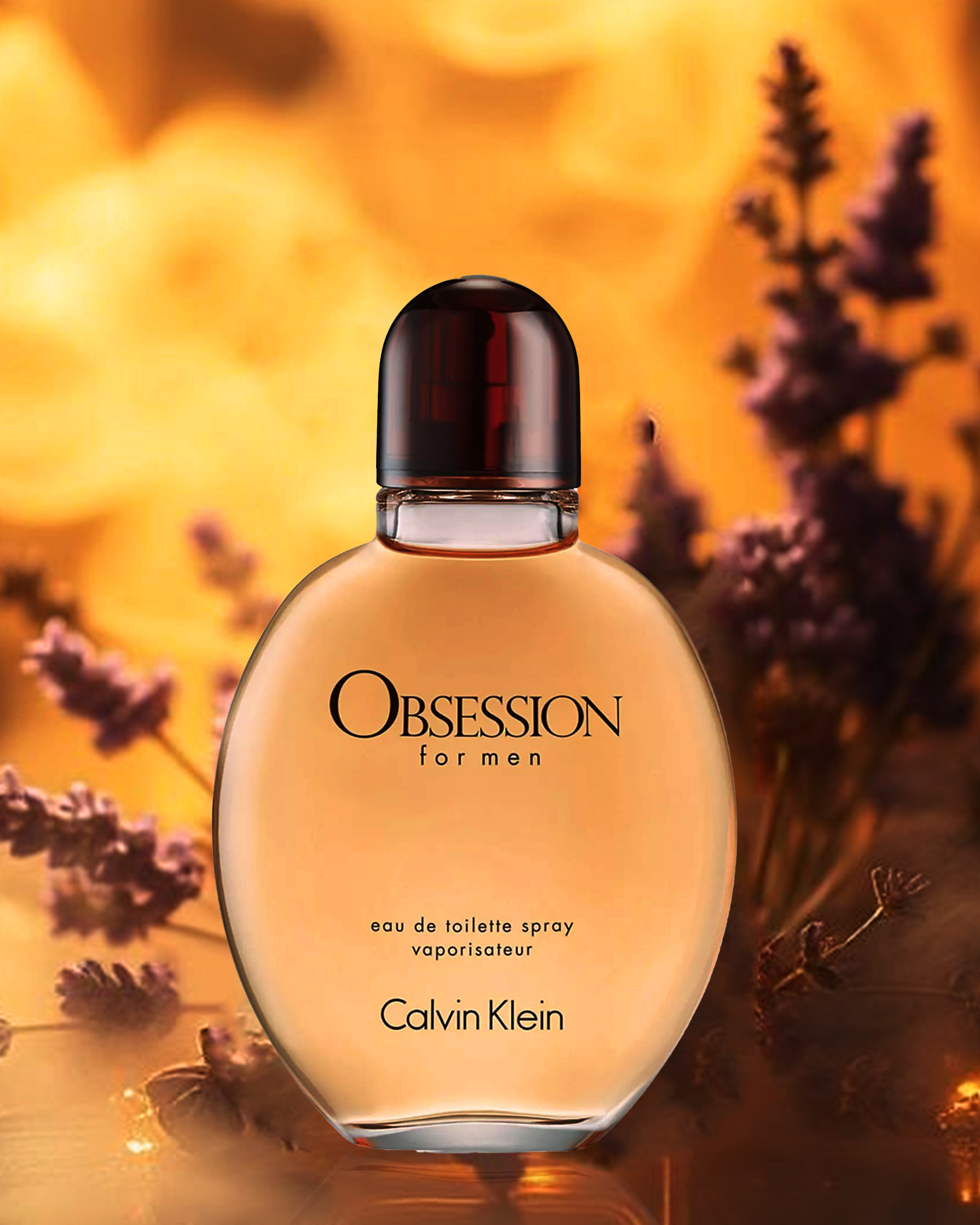 Calvin Klein Obsession Eau de Toilette Spray for Men, 4.2 oz
