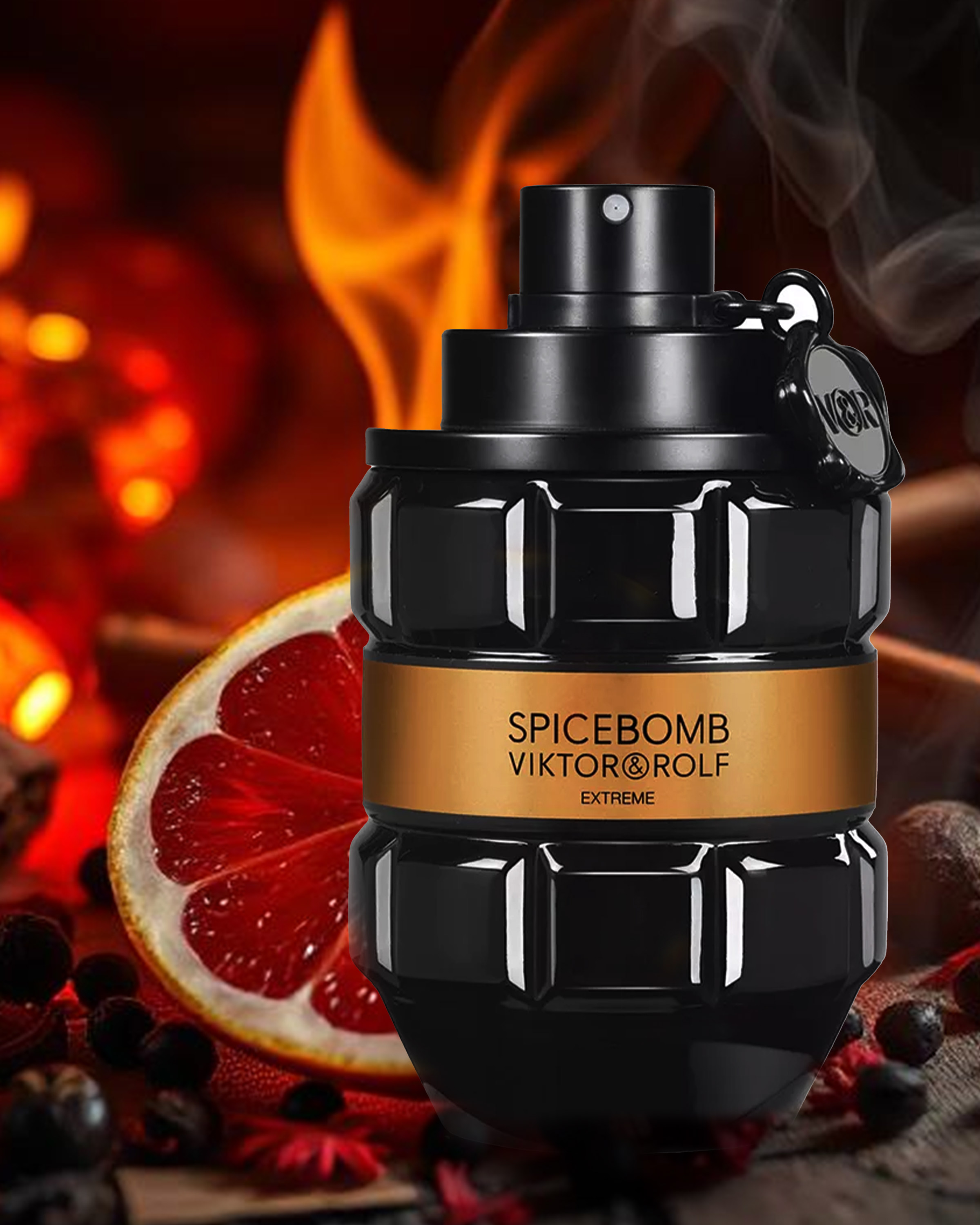 Viktor & Rolf Spicebomb Extreme Eau de Parfum for Men, 3.0 oz