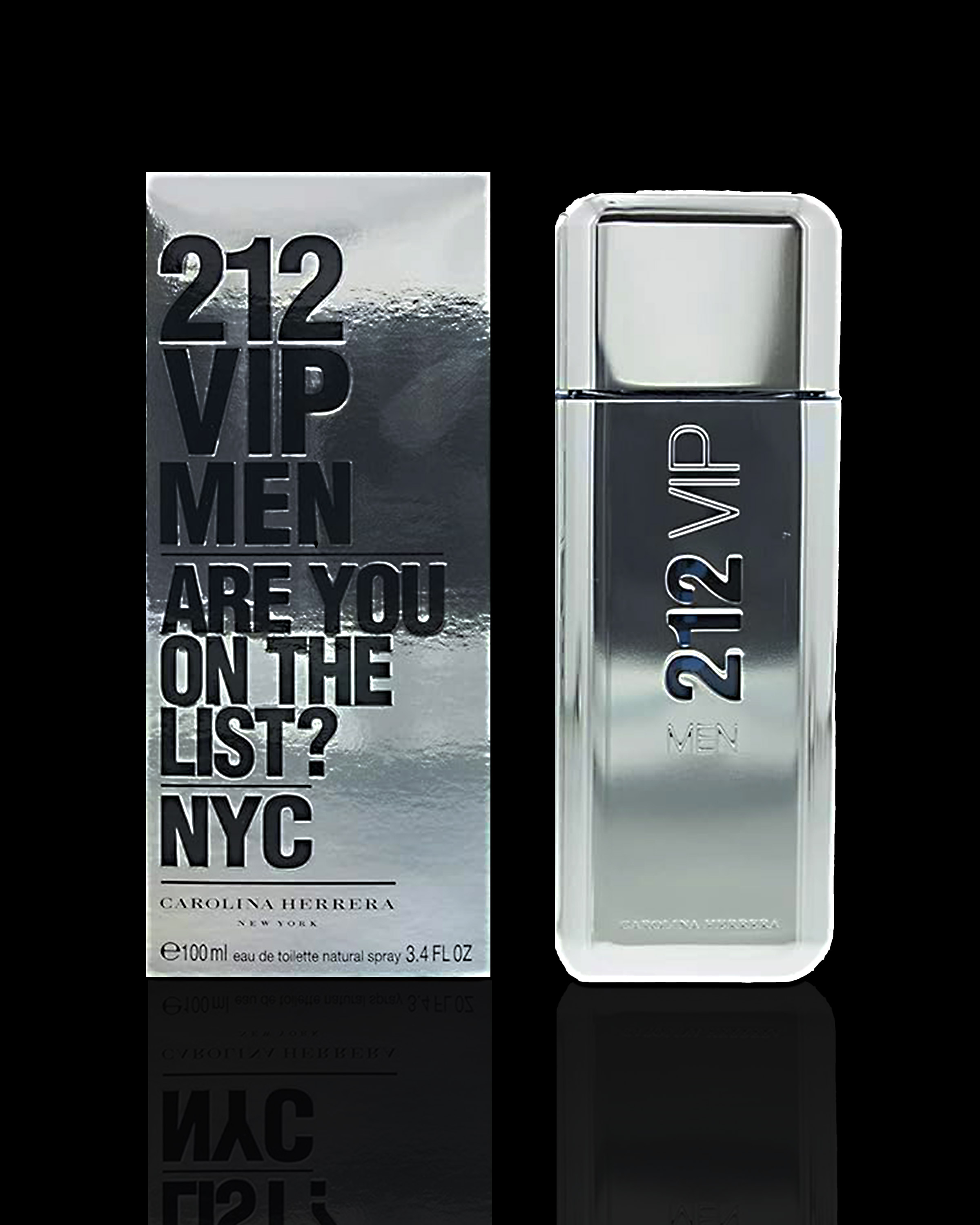 Carolina Herrera 212 VIP Men 3.4oz EDT Spray | 'Are You On The List?' Cologne