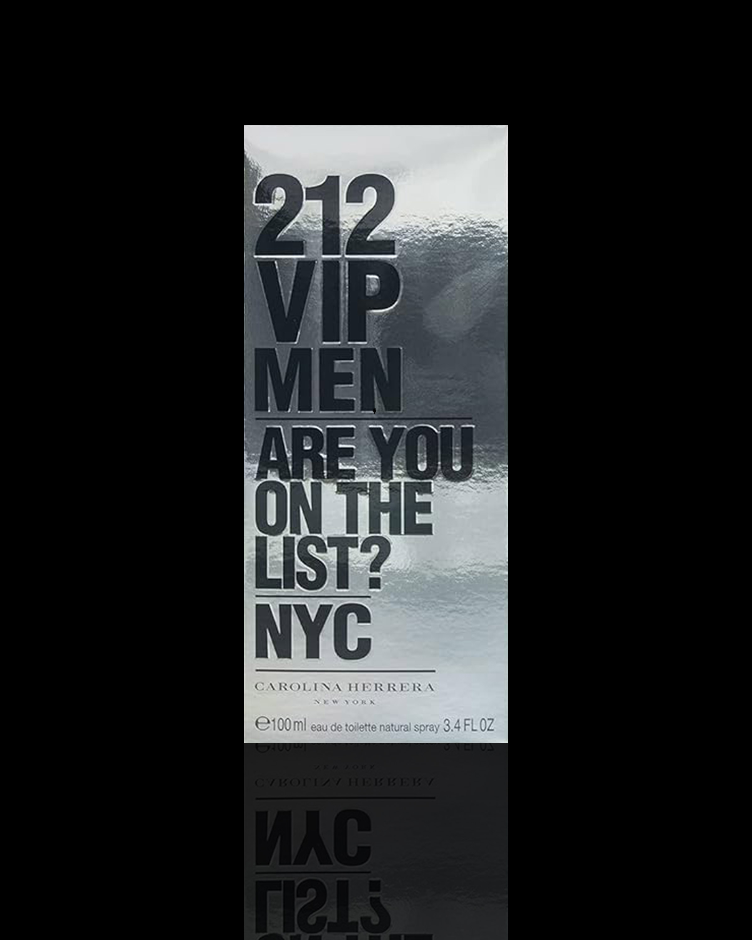 Carolina Herrera 212 VIP Men 3.4oz EDT Spray | 'Are You On The List?' Cologne