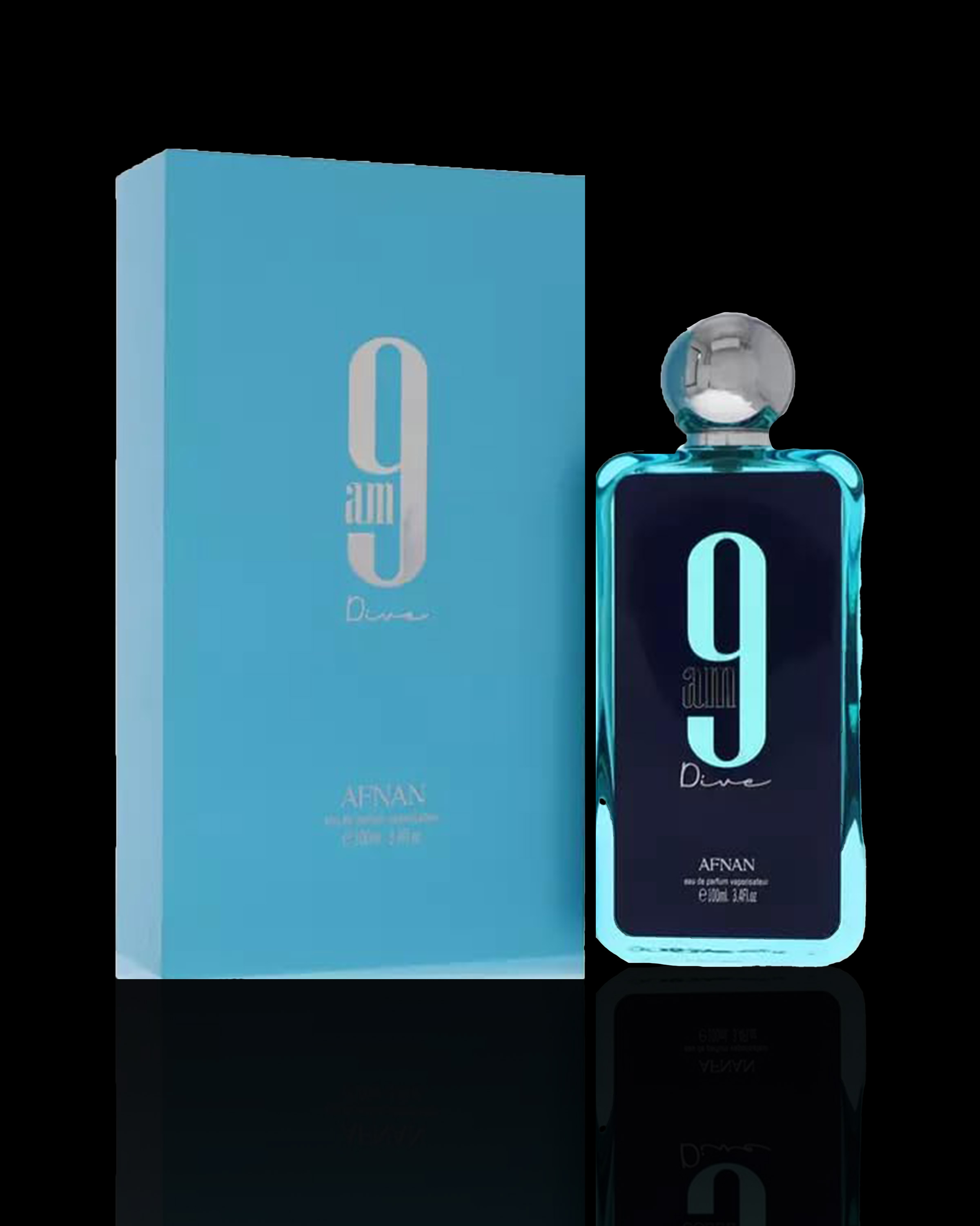 Afnan 9 AM-Dive Men's 3.4oz EDP | Invigorating & Dynamic Men's Scent