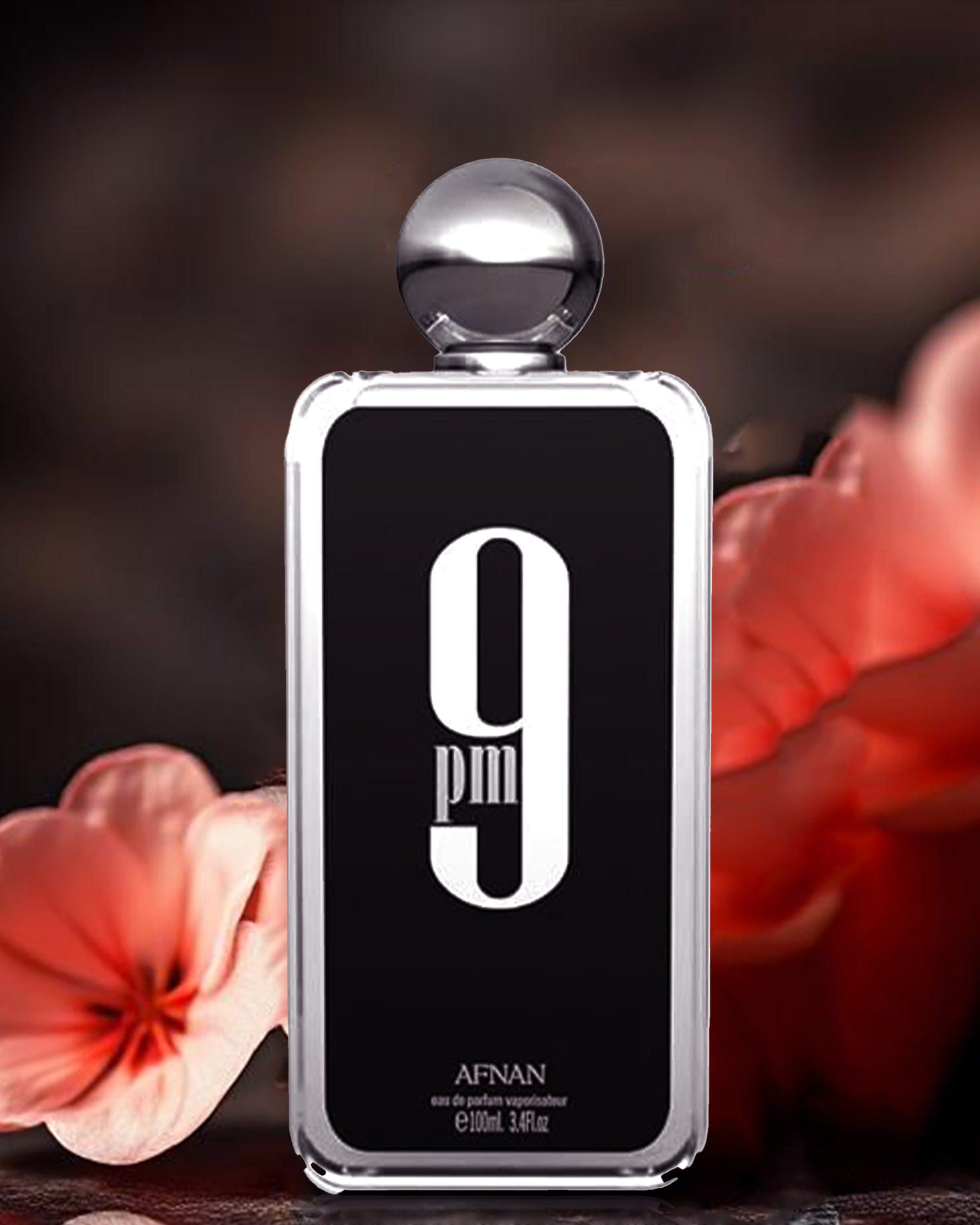 Afnan 9 PM-Black 3.4oz EDP Spray for Men | Luxury Evening Cologne