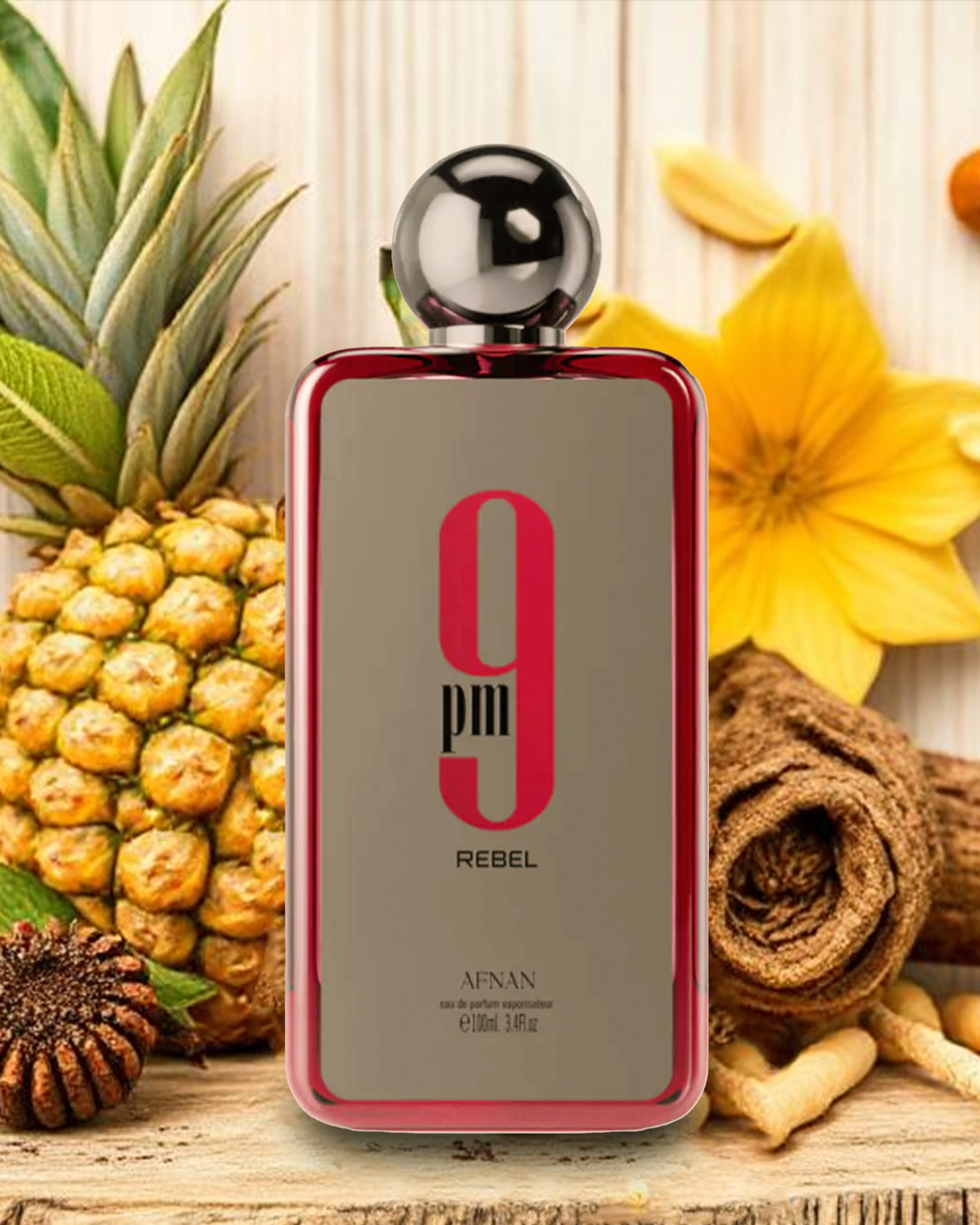Afnan 9PM-Rebel Men's 3.4oz EDP | Distinctive & Charismatic Men's Scent
